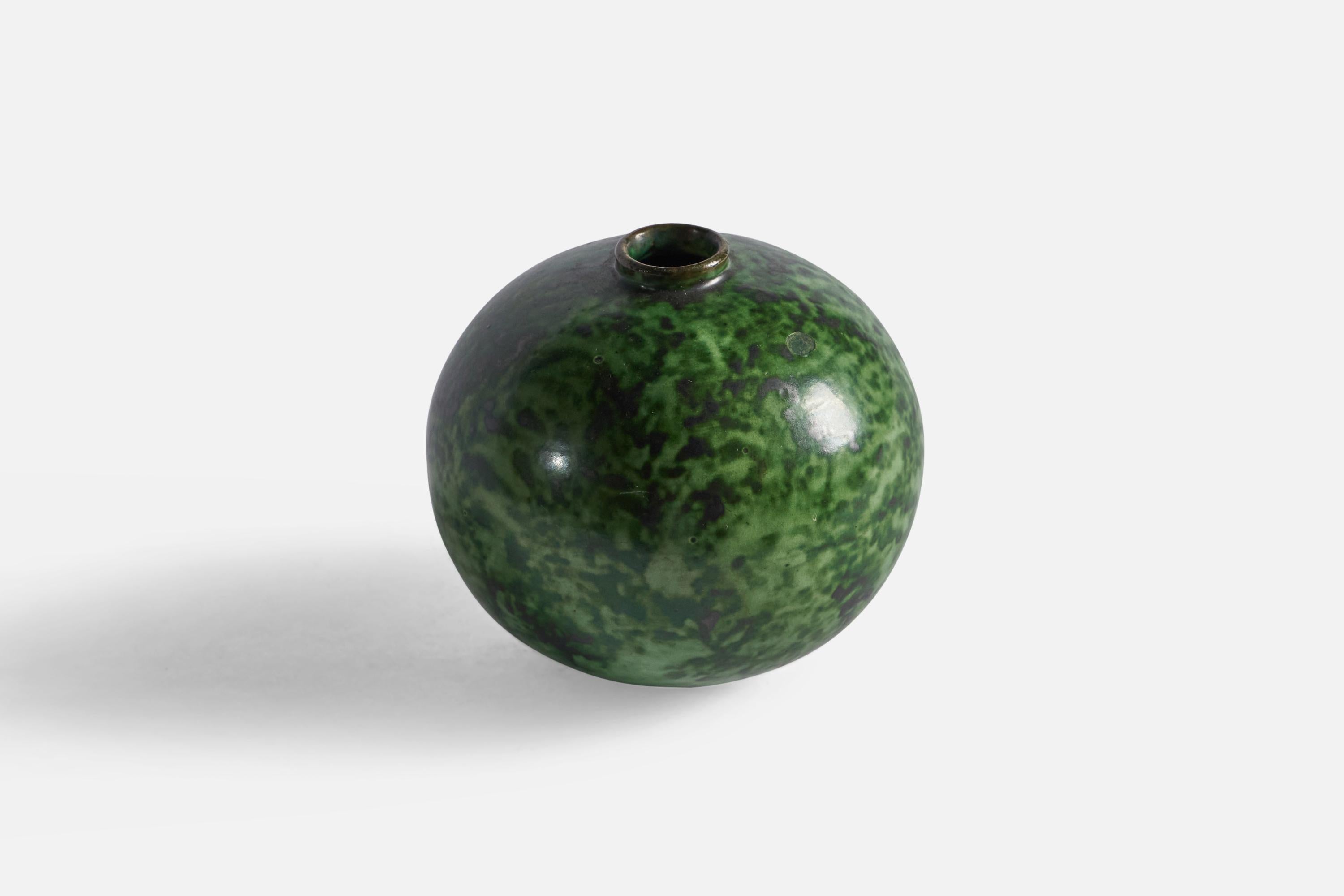 Scandinavo moderno Erik Mornils, Vaso, Terracotta, Svezia 1930 in vendita