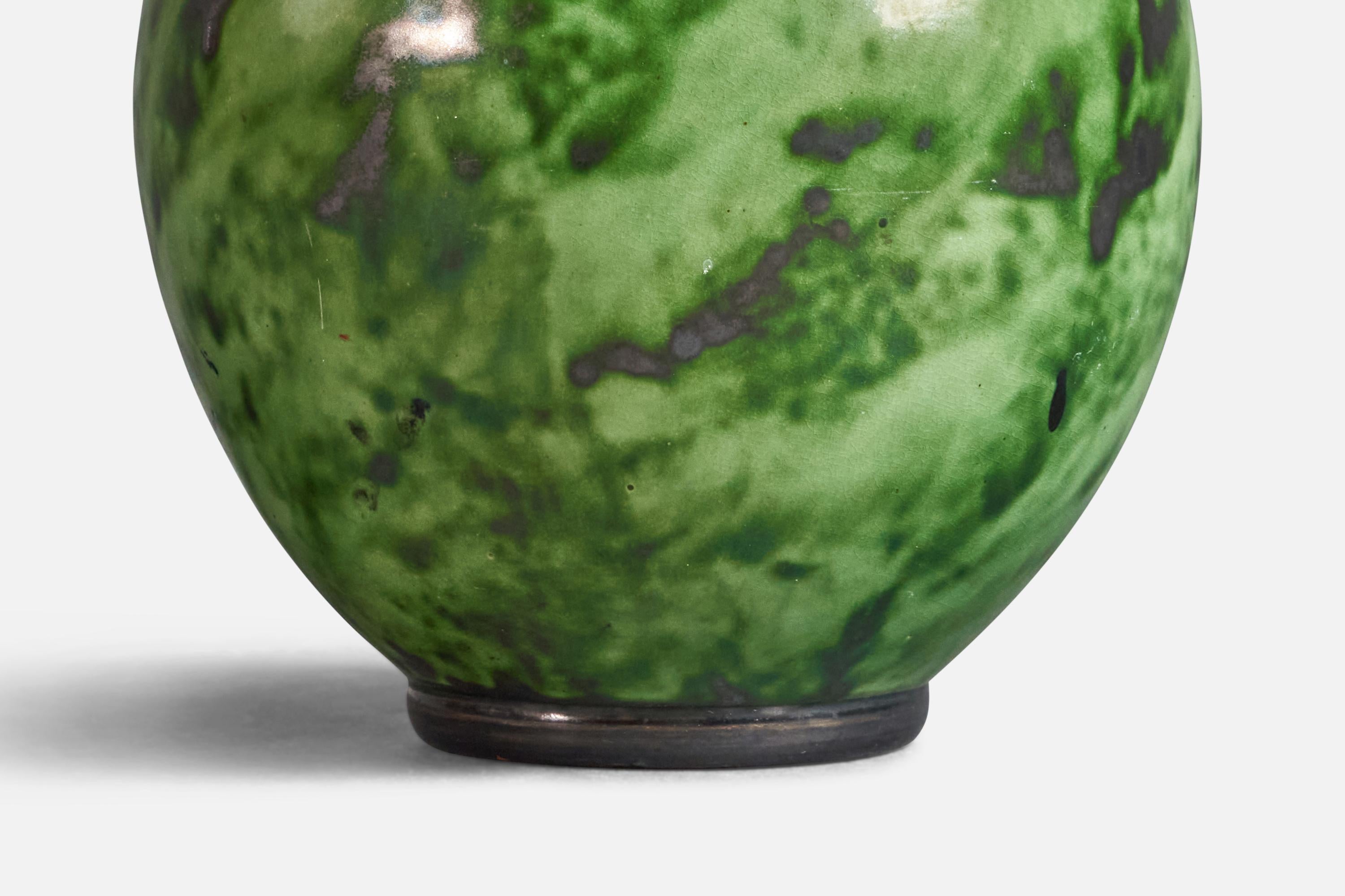 Erik Mornils, Vaso, Terracotta, Svezia, anni '1930 In condizioni buone in vendita a High Point, NC