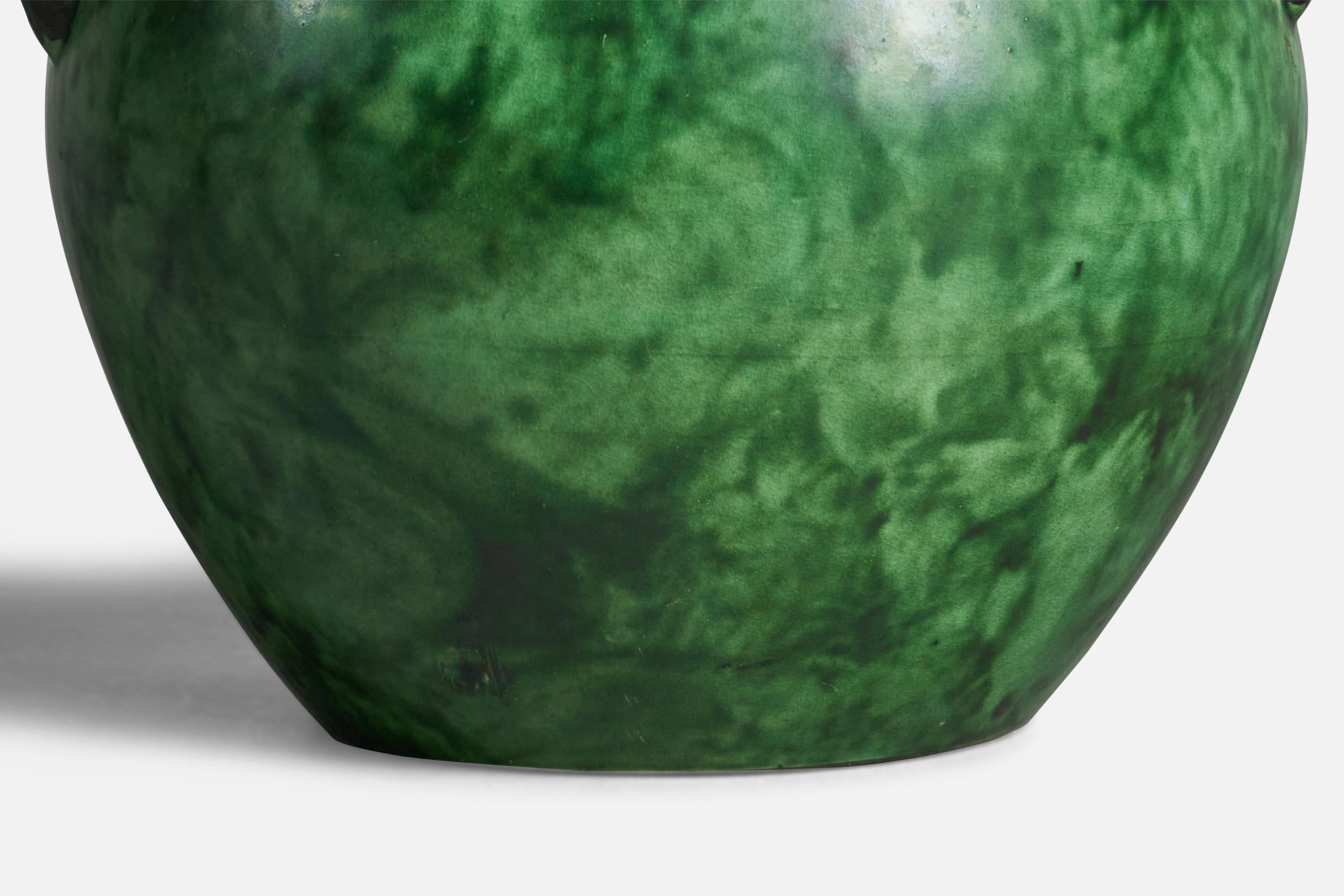 Erik Mornils, Vaso, Terracotta, Svezia, anni '1930 In condizioni buone in vendita a High Point, NC
