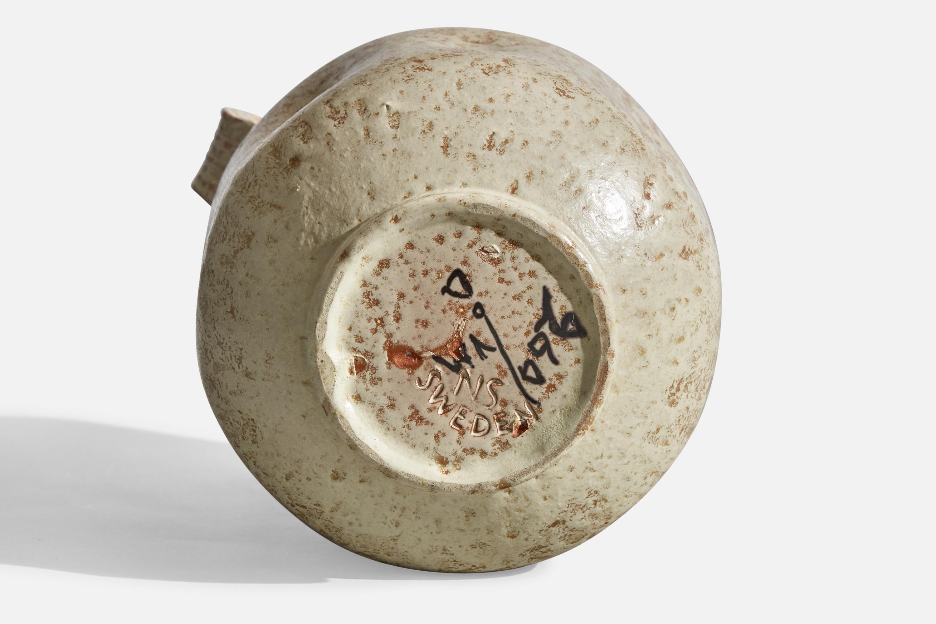 Erik Mornils, Vaso, Terracotta, Svezia, anni '1930 in vendita 2