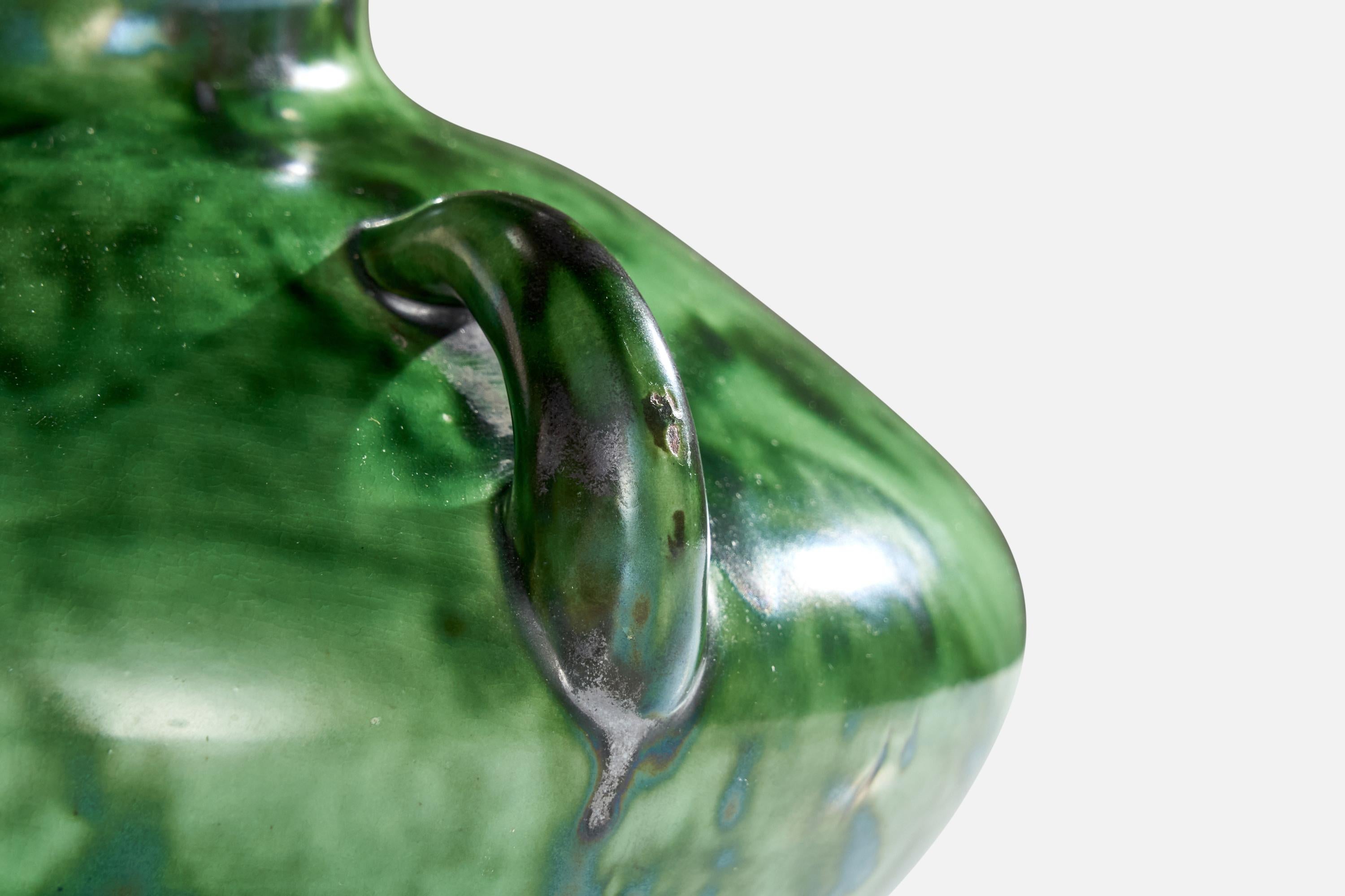 Erik Mornils, Vaso, Terracotta, Svezia, anni '1930 in vendita 1