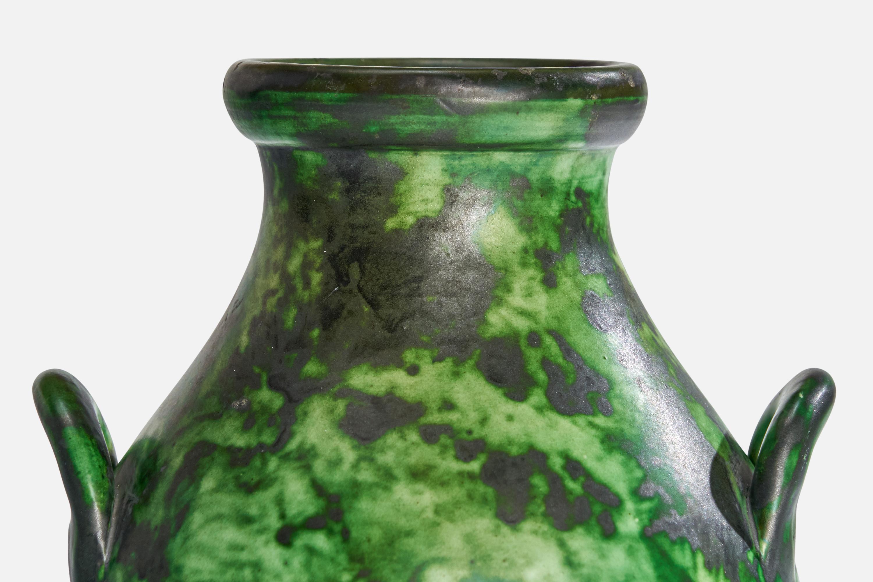 Erik Mornils, Vaso, Terracotta, Svezia, anni '1930 in vendita 1