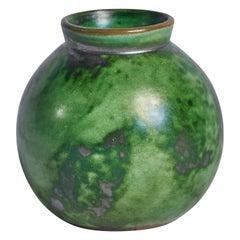Erik Mornils, Vase, Earthenware, Sweden, 1930s
