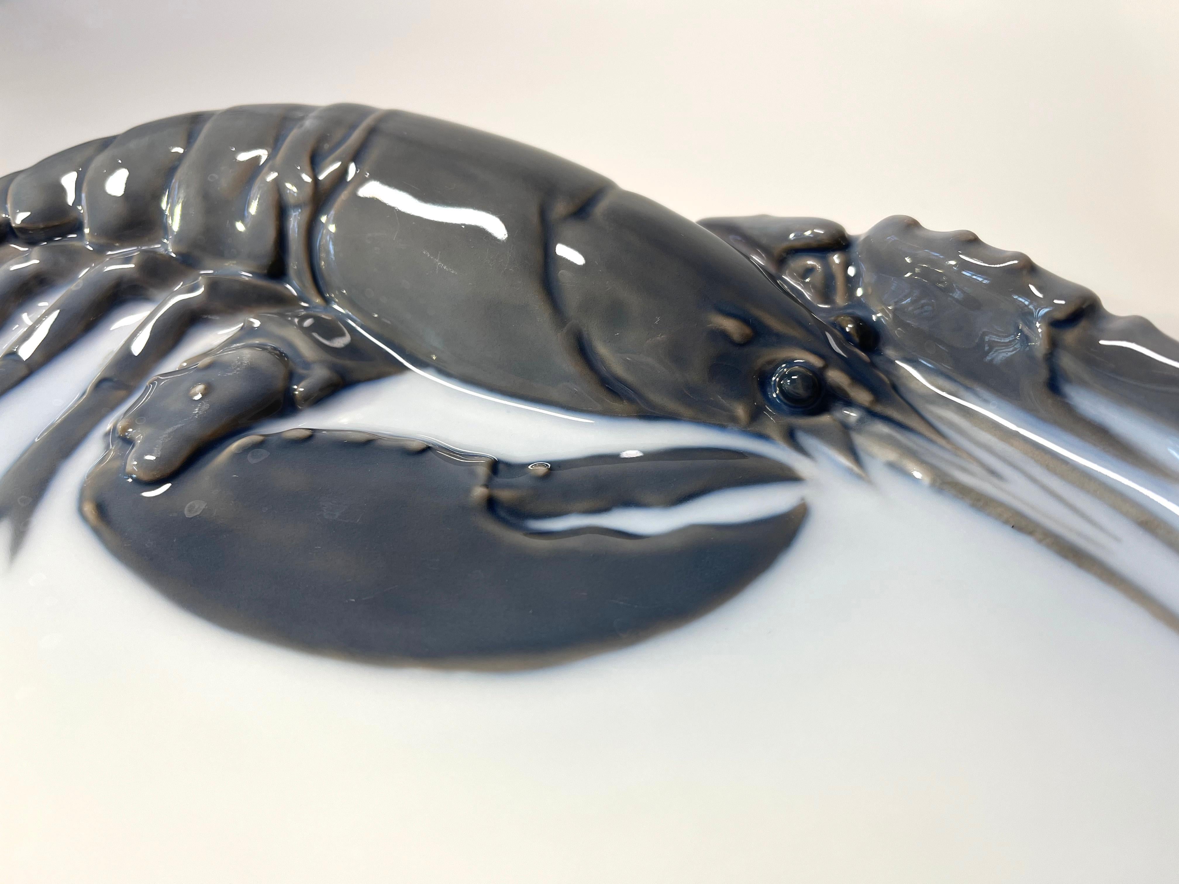 royal copenhagen lobster plate