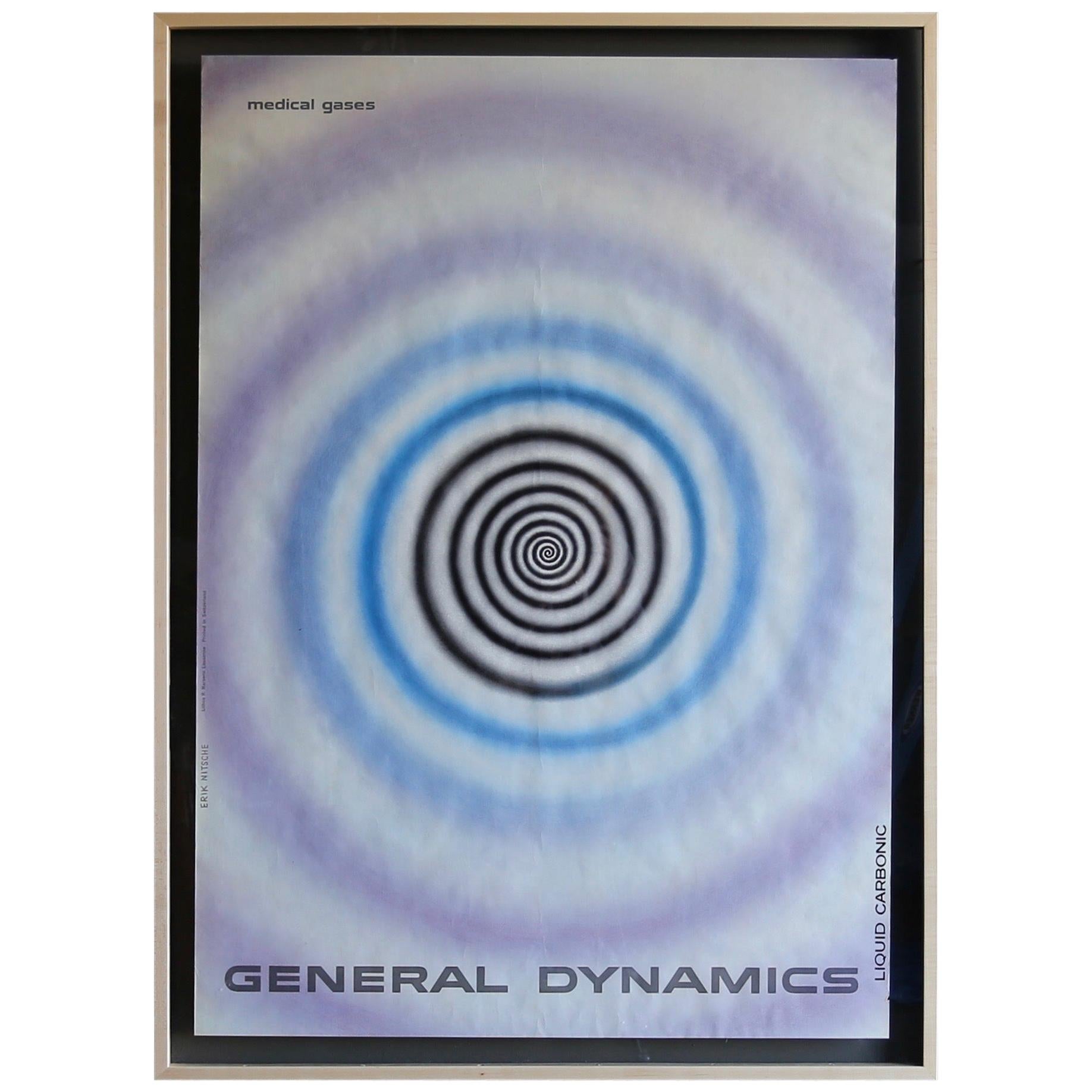 Erik Nitsche "Liquid Carbonic" Poster for General Dynamics, circa 1960