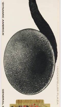 General Dynamics, Exposition Dynamic America, New York Affiche vintage d'origine