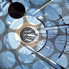 Original Vintage General Dynamics Poster Triga General Atomic Erik Nitsche