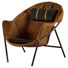 Erik Ole Jorgensen BO-360 Leather Lounge Chair for Bovirke