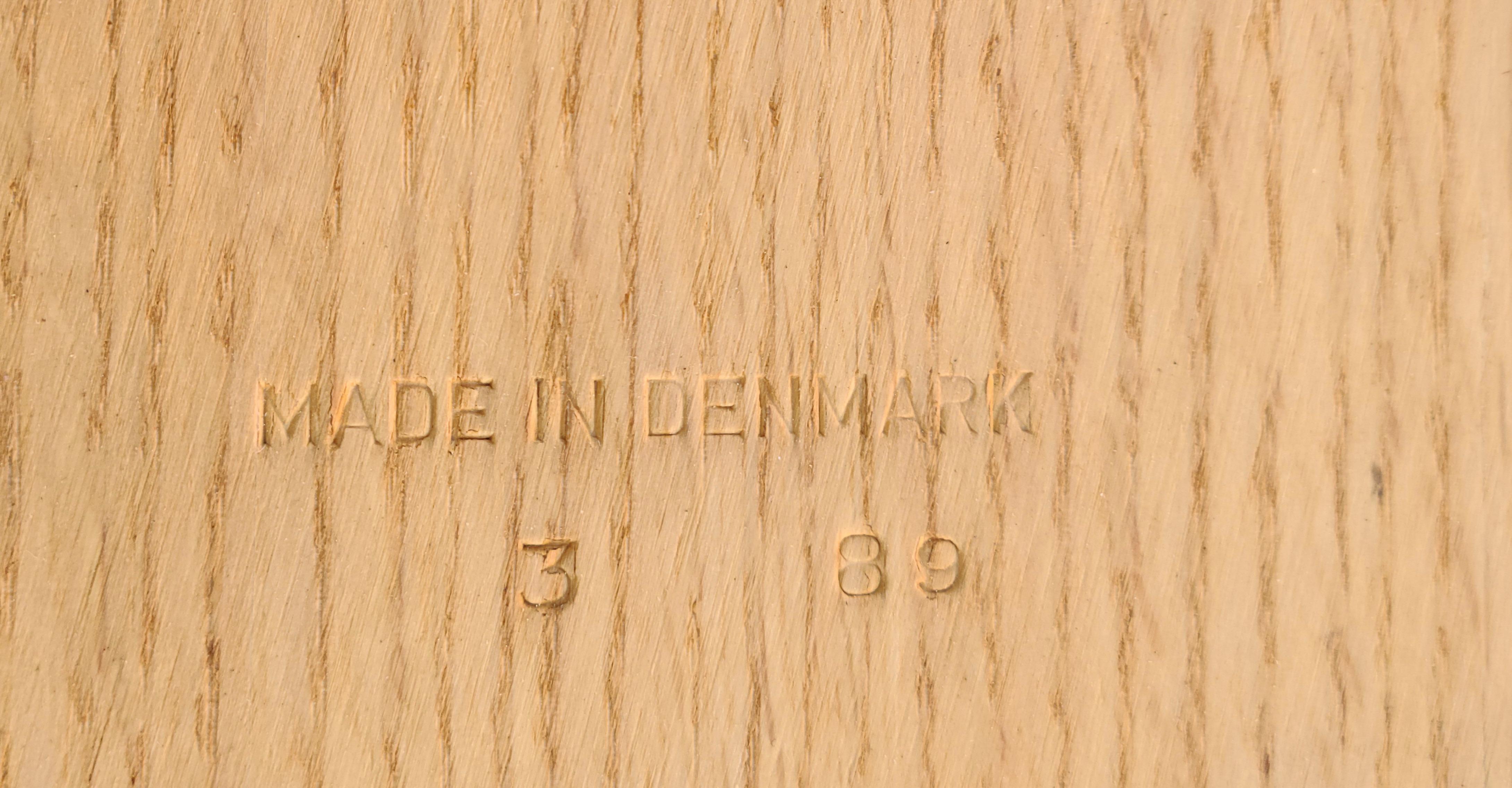 Sedia da pranzo Erik Ole Jorgensen in Oak Danimarca in vendita 2