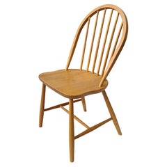 Chaise de salle à manger Erik Ole Jorgensen en Oak Danemark