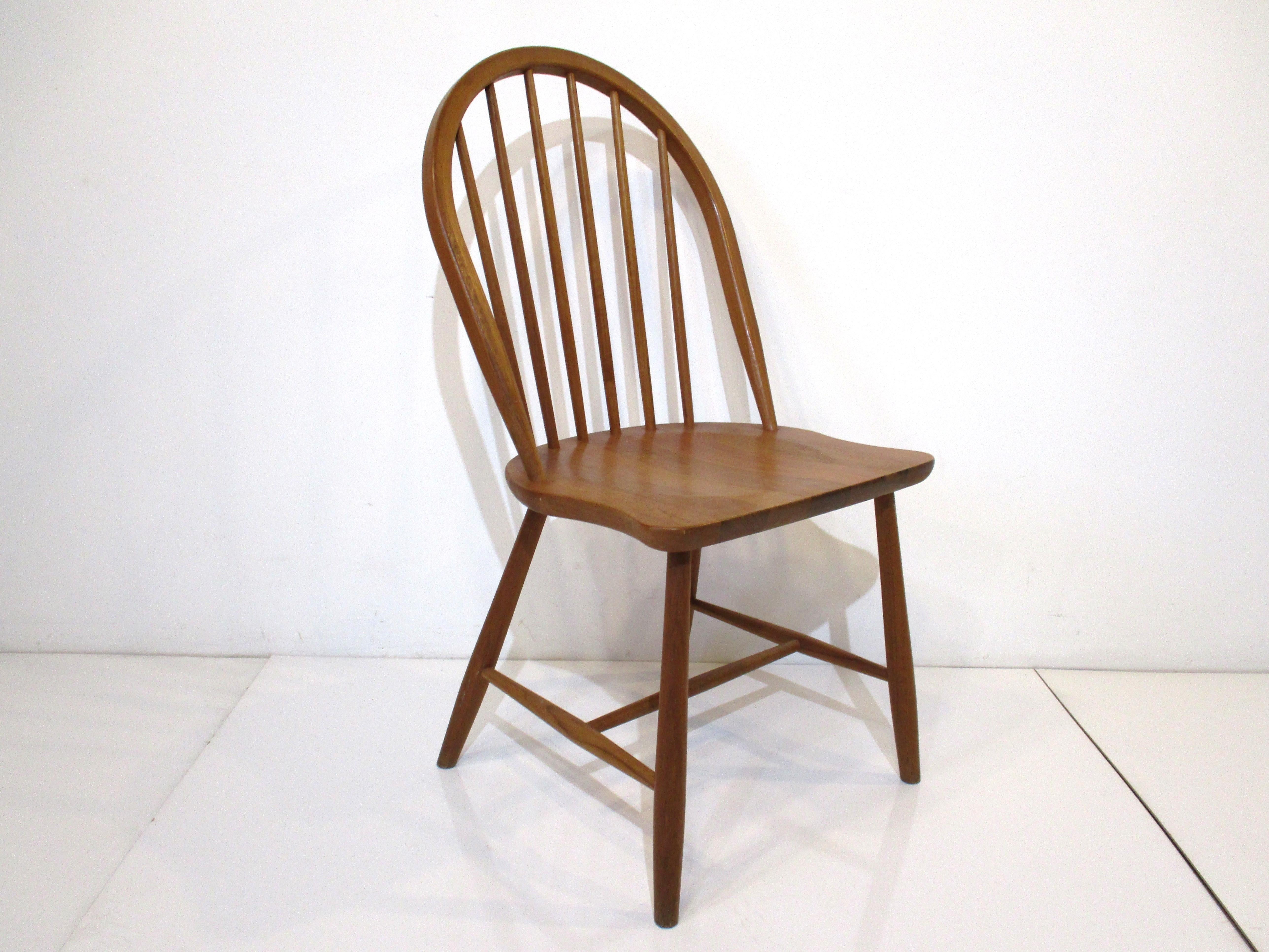 Erik Ole Jorgensen Dining Chairs for Tarm Stole Denmark In Good Condition In Cincinnati, OH