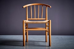 Erik Ole Jorgensen J151 Chair with Papercord Seat Denmark 1960s