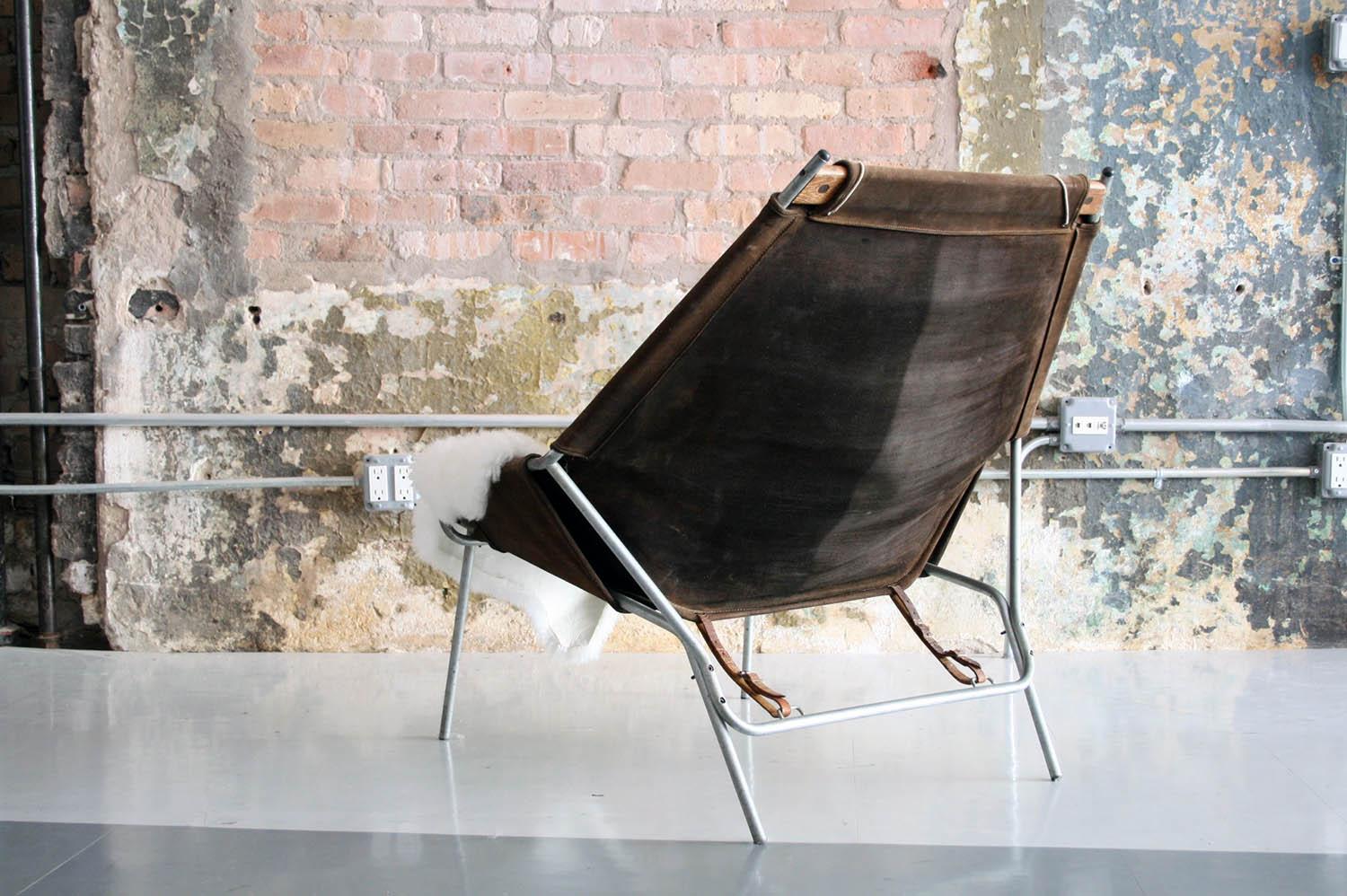 Erik Ole Jorgensen Rare Lounge Chair for Bovirke, Denmark, 1953 In Good Condition In Chicago, IL