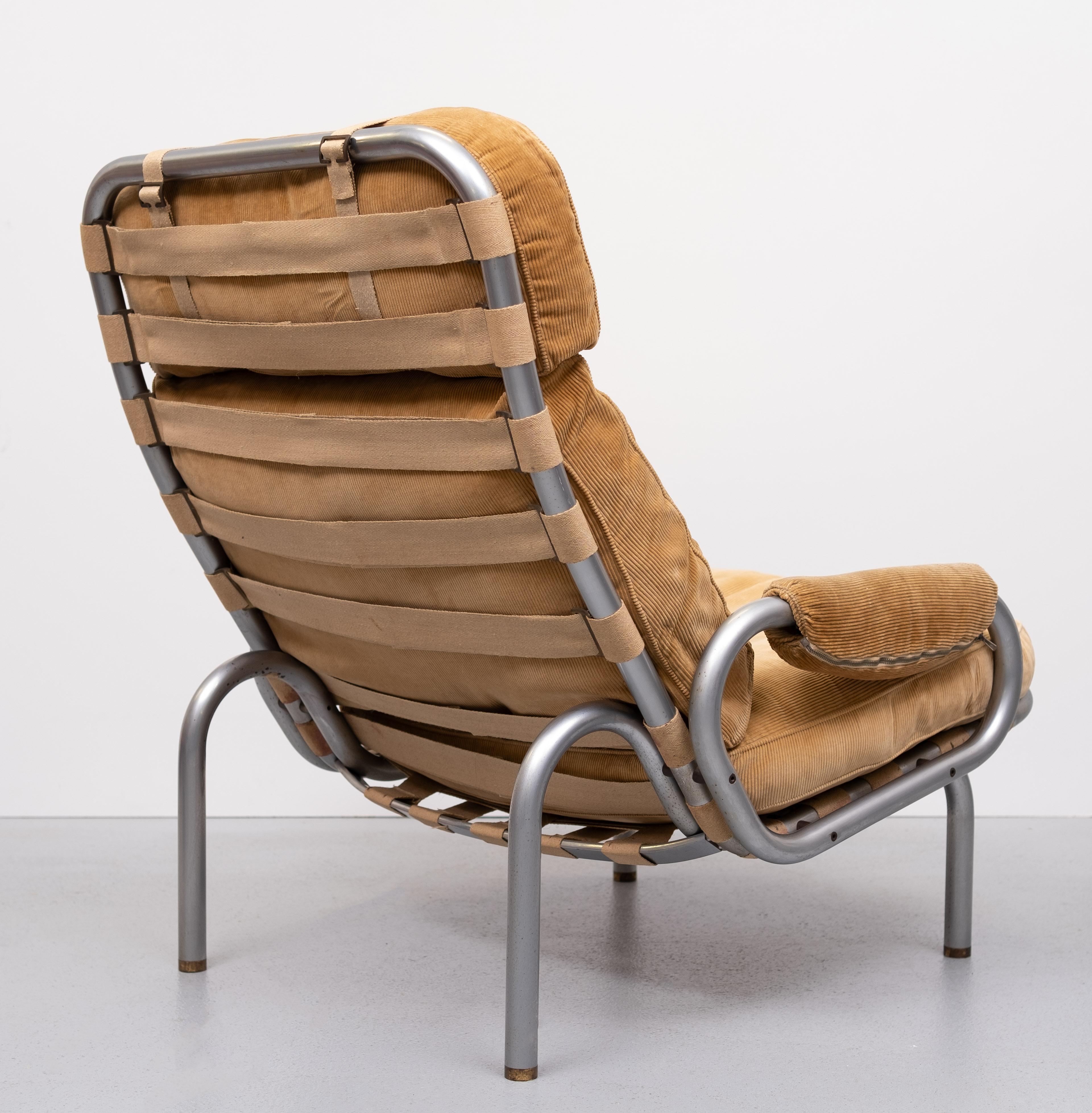 Erik Ole Jòrgensen  Chaise longue Ripcord Danemark 1960   en vente 4