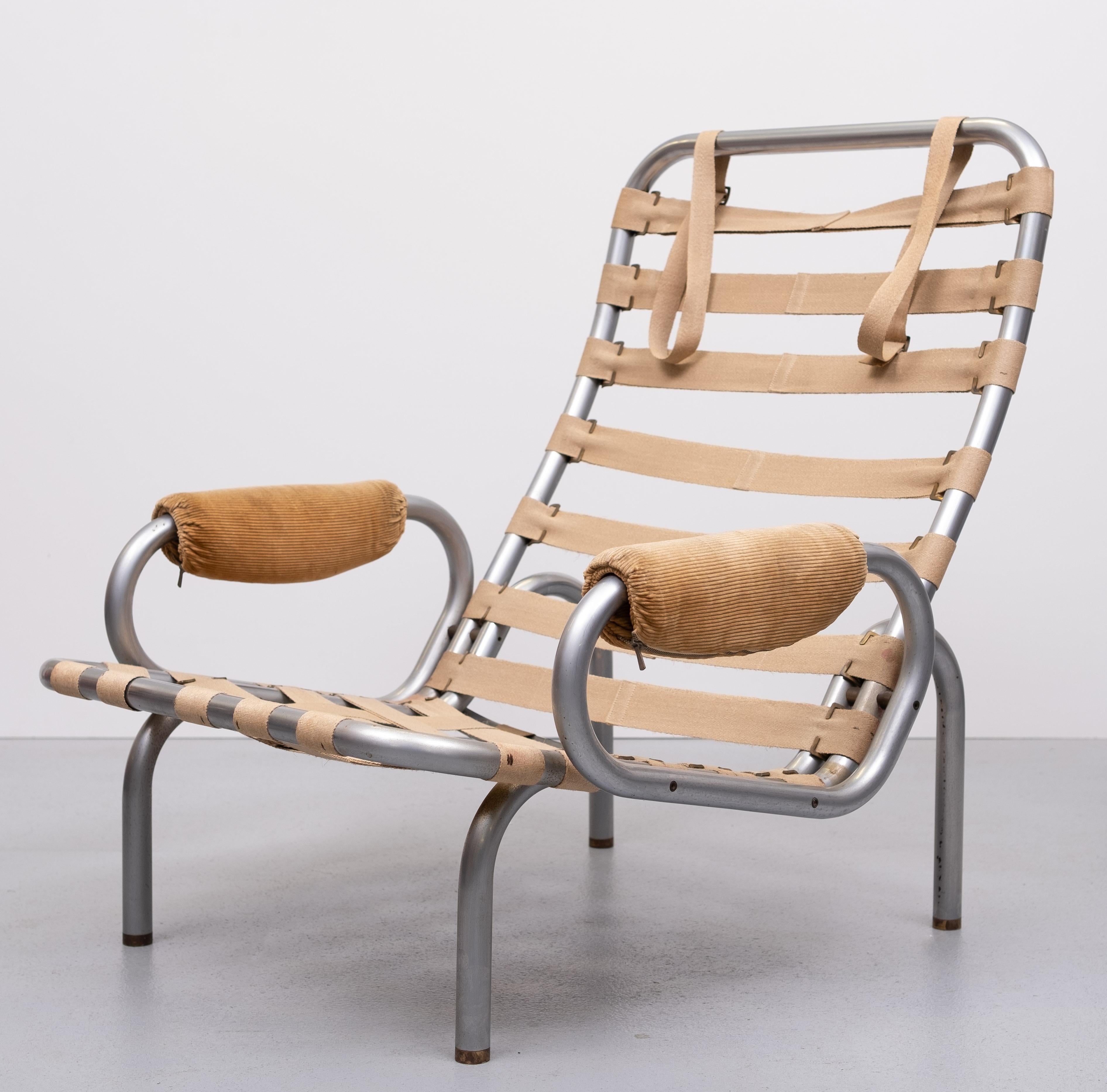 Erik Ole Jòrgensen  Chaise longue Ripcord Danemark 1960   en vente 9