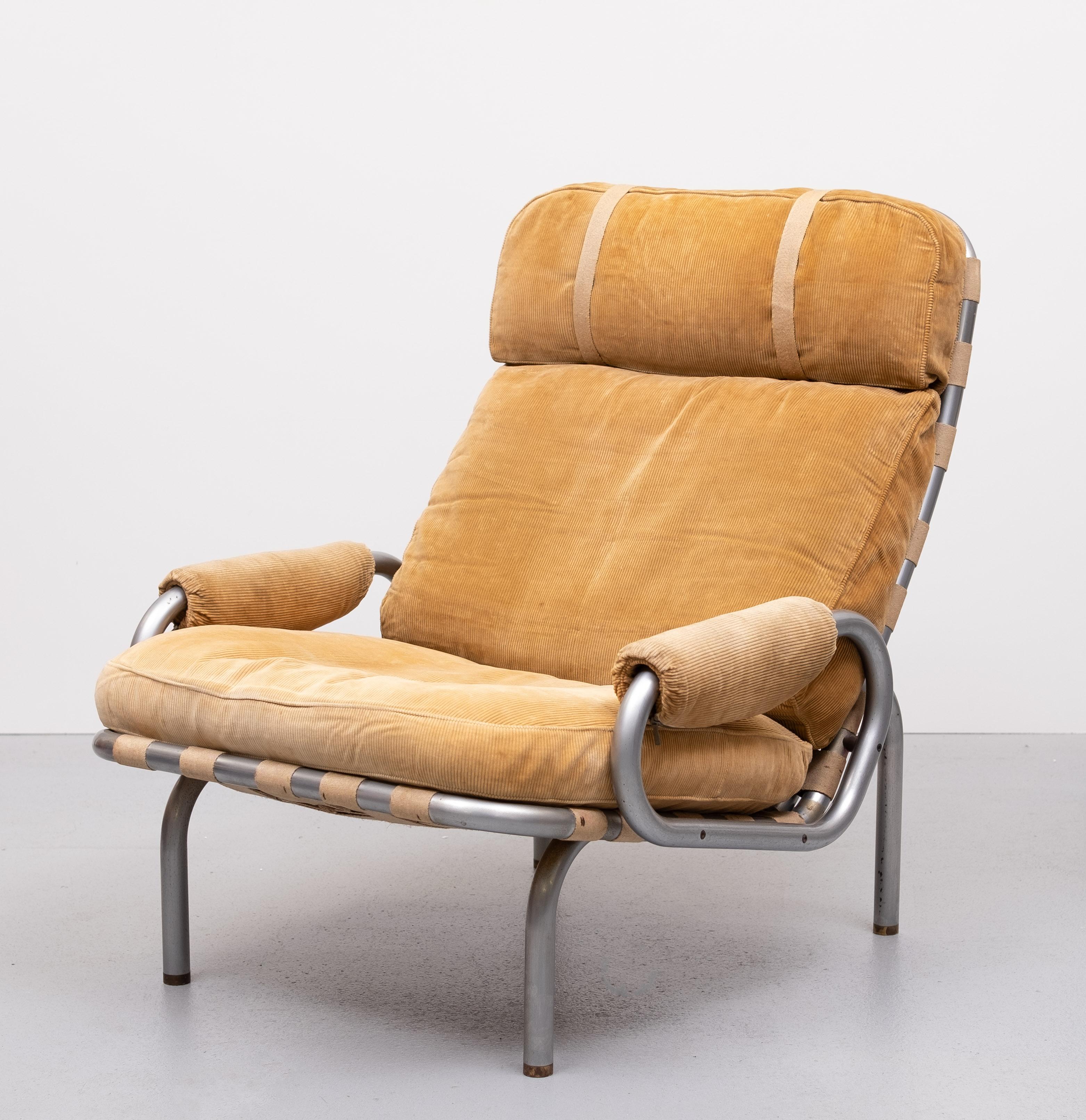 Danish Erik Ole Jòrgensen  Ripcord lounge chair Denmark 1960   For Sale