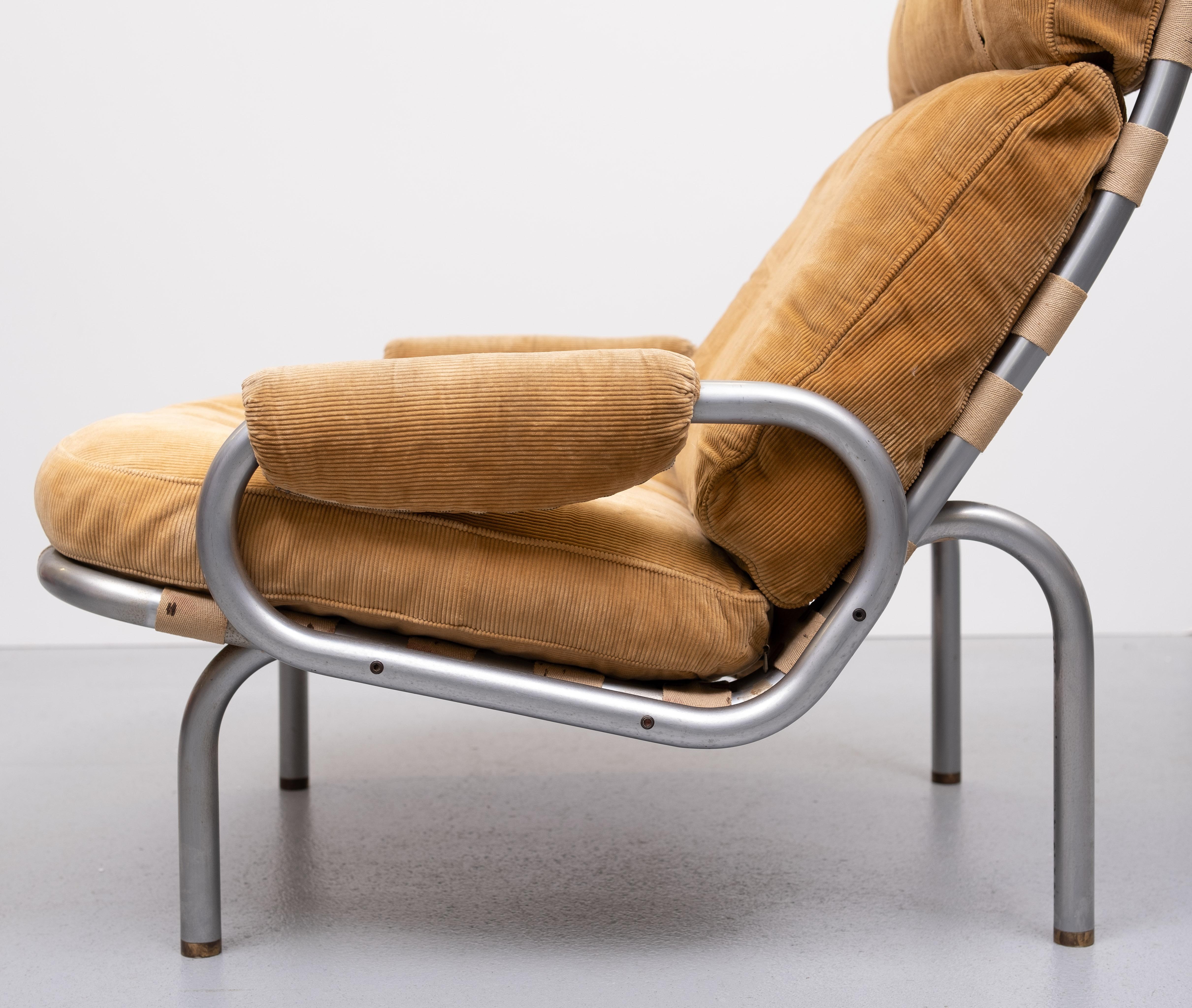Erik Ole Jòrgensen  Ripcord lounge chair Denmark 1960   For Sale 1