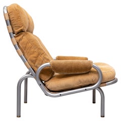 Vintage Erik Ole Jòrgensen  Ripcord lounge chair Denmark 1960  