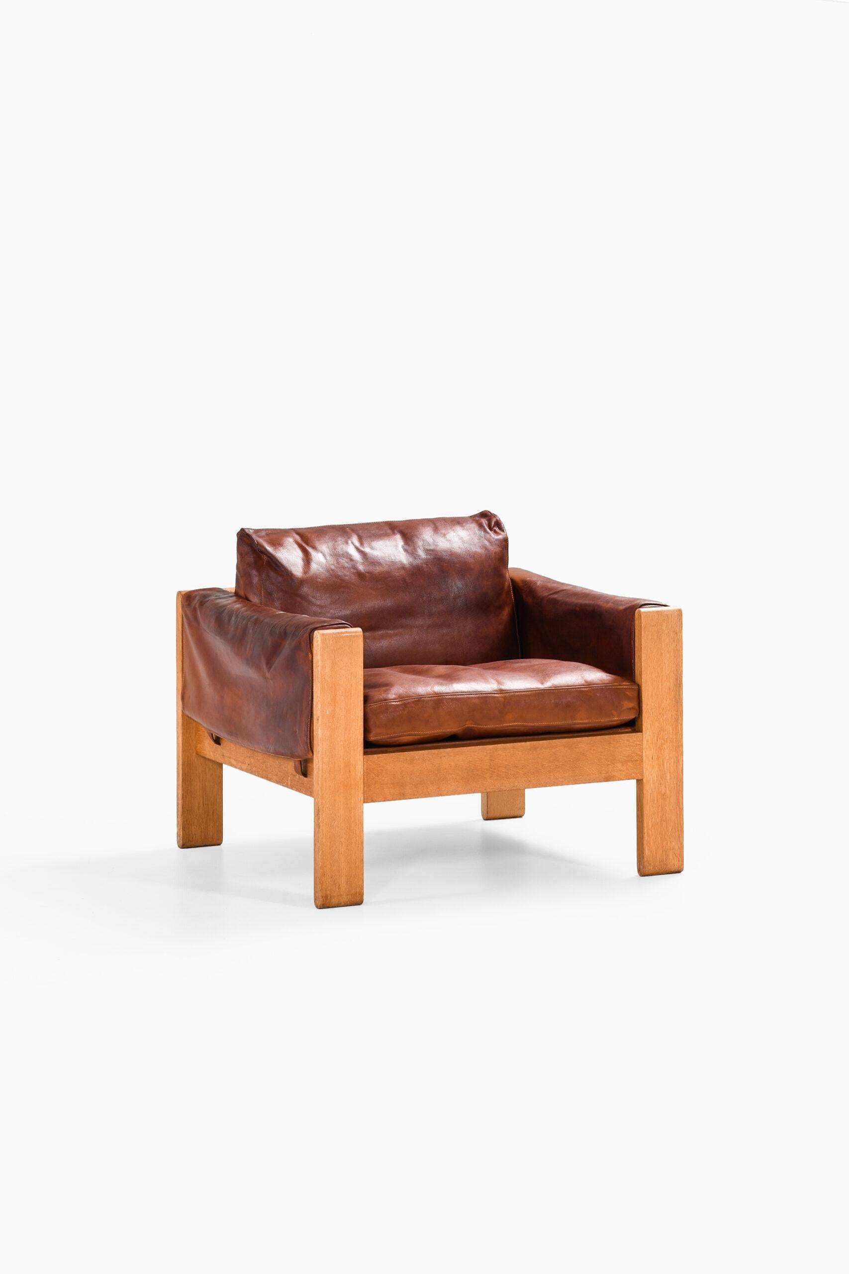 Rare easy chair designed by Erik Ole Jørgensen. Produced by Georg Jørgensen & Son in Denmark.