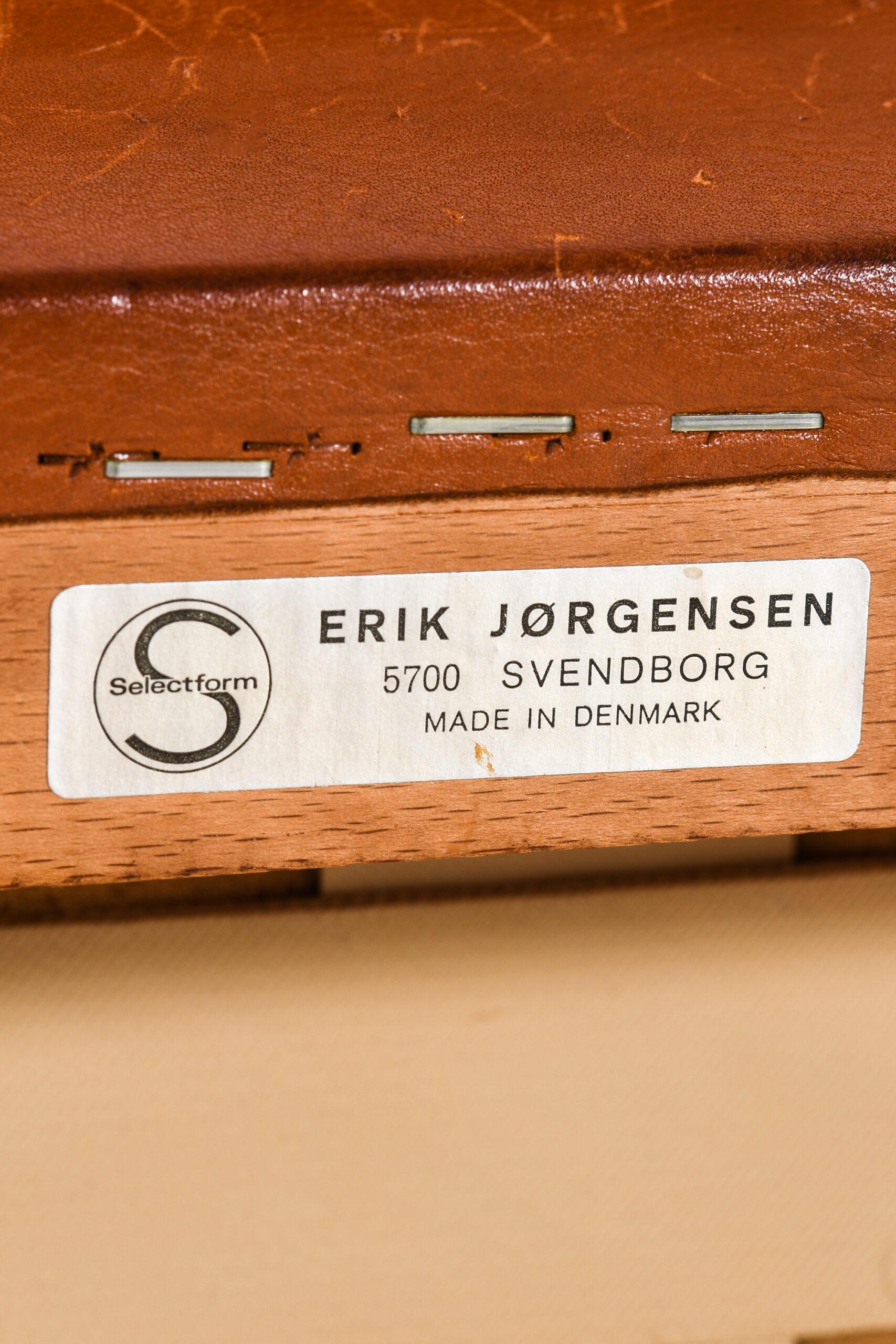 Milieu du XXe siècle Fauteuils avec tabourets Erik Ole Jrgensen fabriqués par Selectform au Danemark en vente