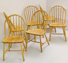 Erik Ole Jørgensen for Tarm Stole Møbelfabrik Chairs, Set of 6