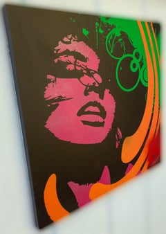 Ninfea, Pintura, Óleo sobre lienzo