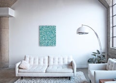 H2O IV - großformatige Fotografie von Sonnenreflexionen auf der Wasseroberfläche des POOL