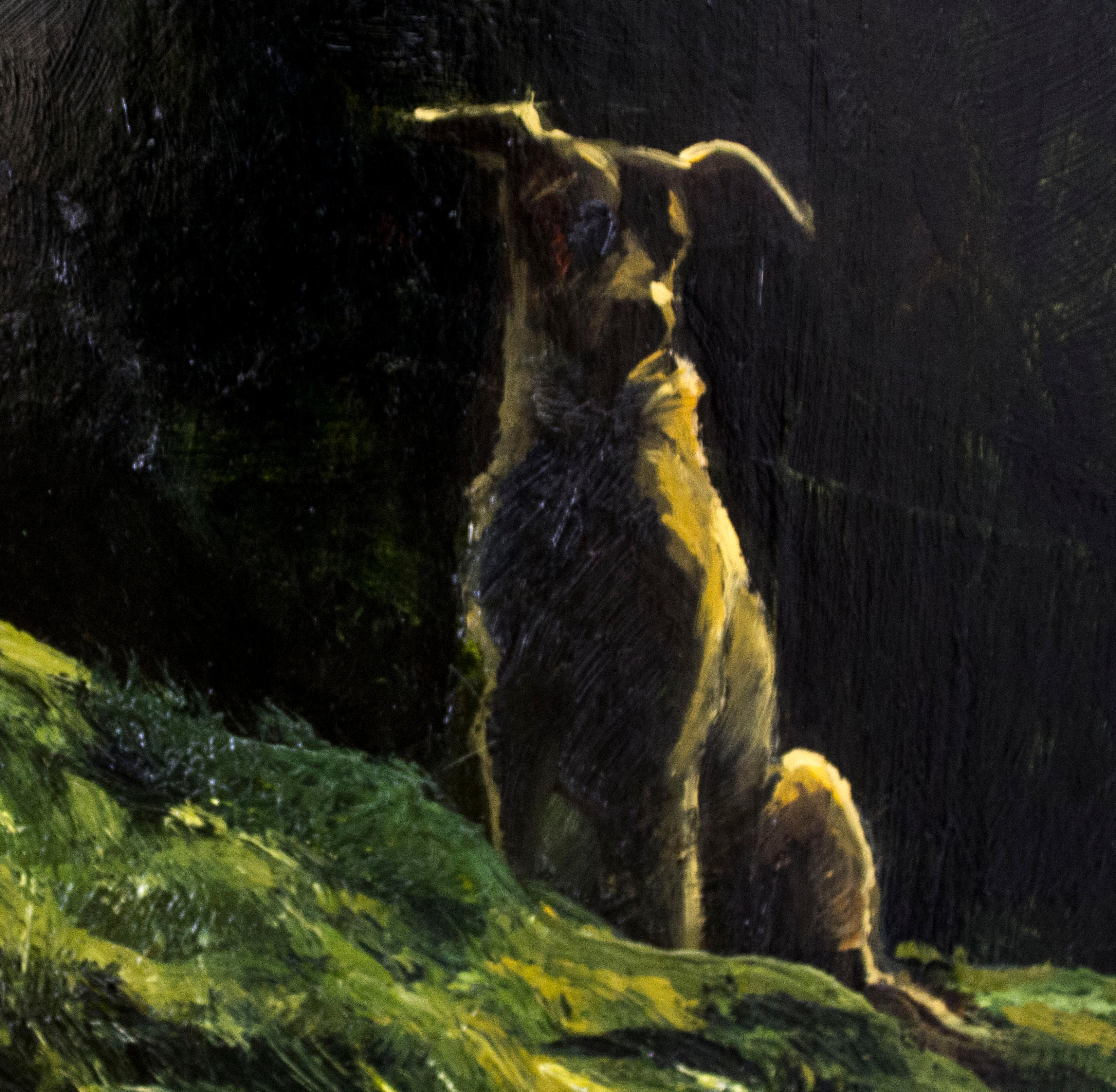 Perro - Painting by Eric Perez