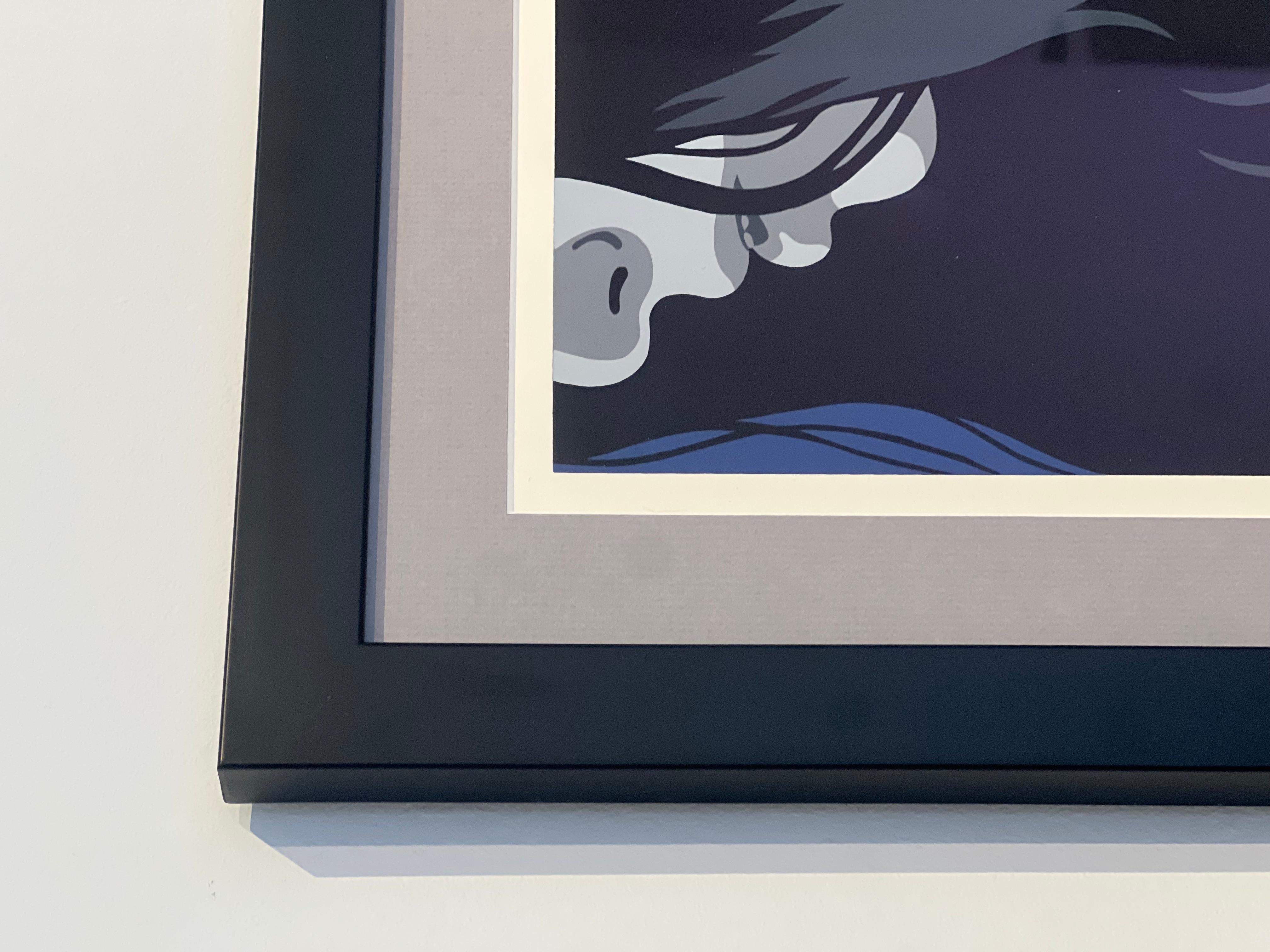Erik Rasmussen Composition Lithograph, Denmark 1983 For Sale 7