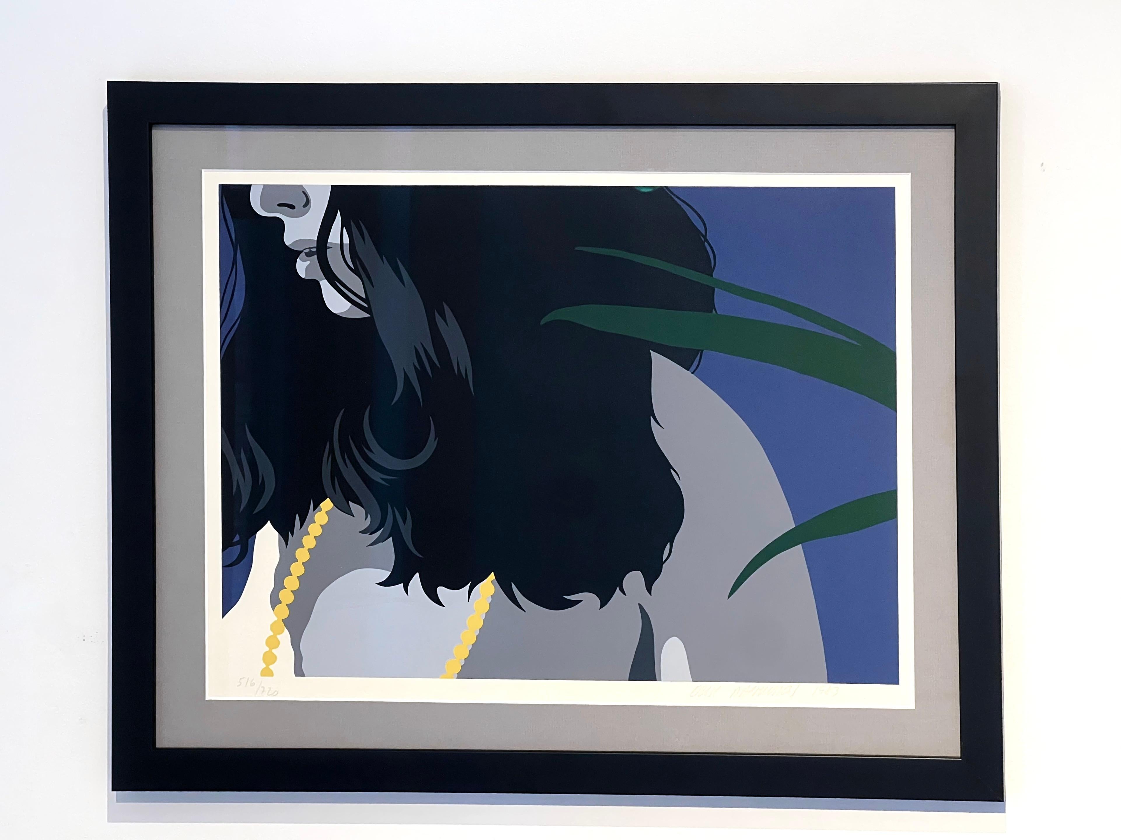 Erik Rasmussen Composition. Denmark,1983. Lithograph signed, dated, and numbered. 516/720