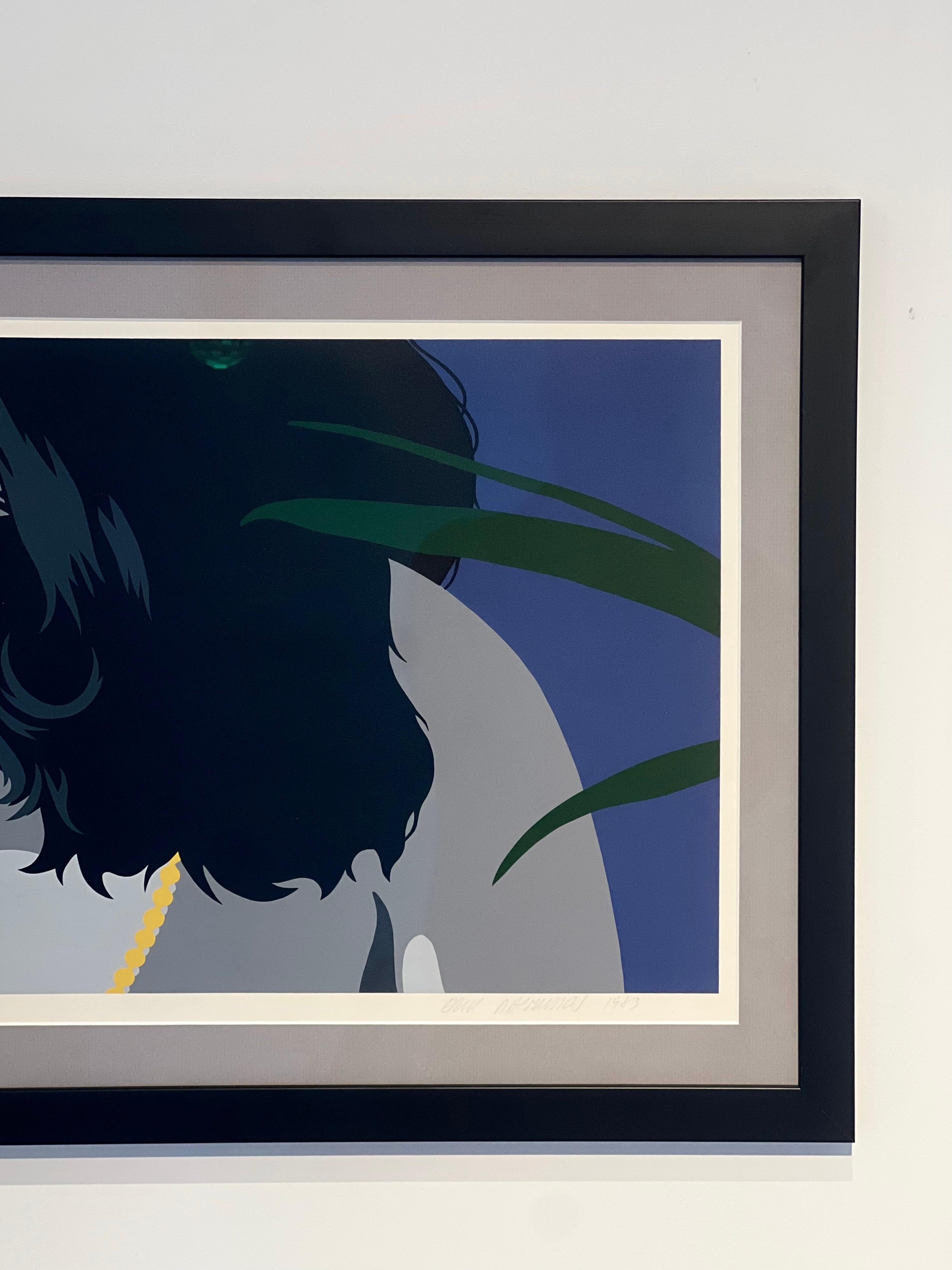 Erik Rasmussen Composition Lithograph, Denmark 1983 In Good Condition For Sale In New York, NY