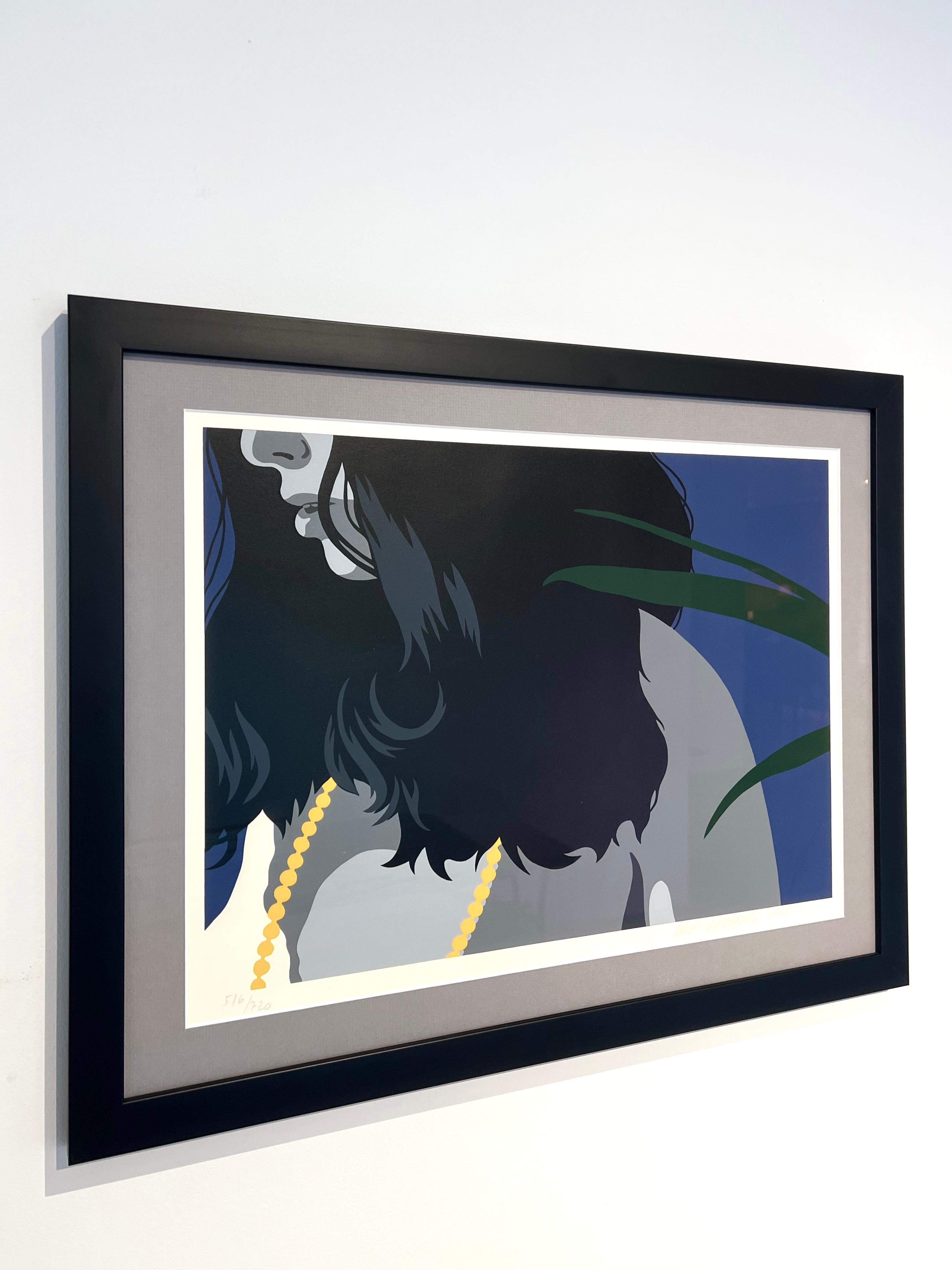 20th Century Erik Rasmussen Composition Lithograph, Denmark 1983 For Sale