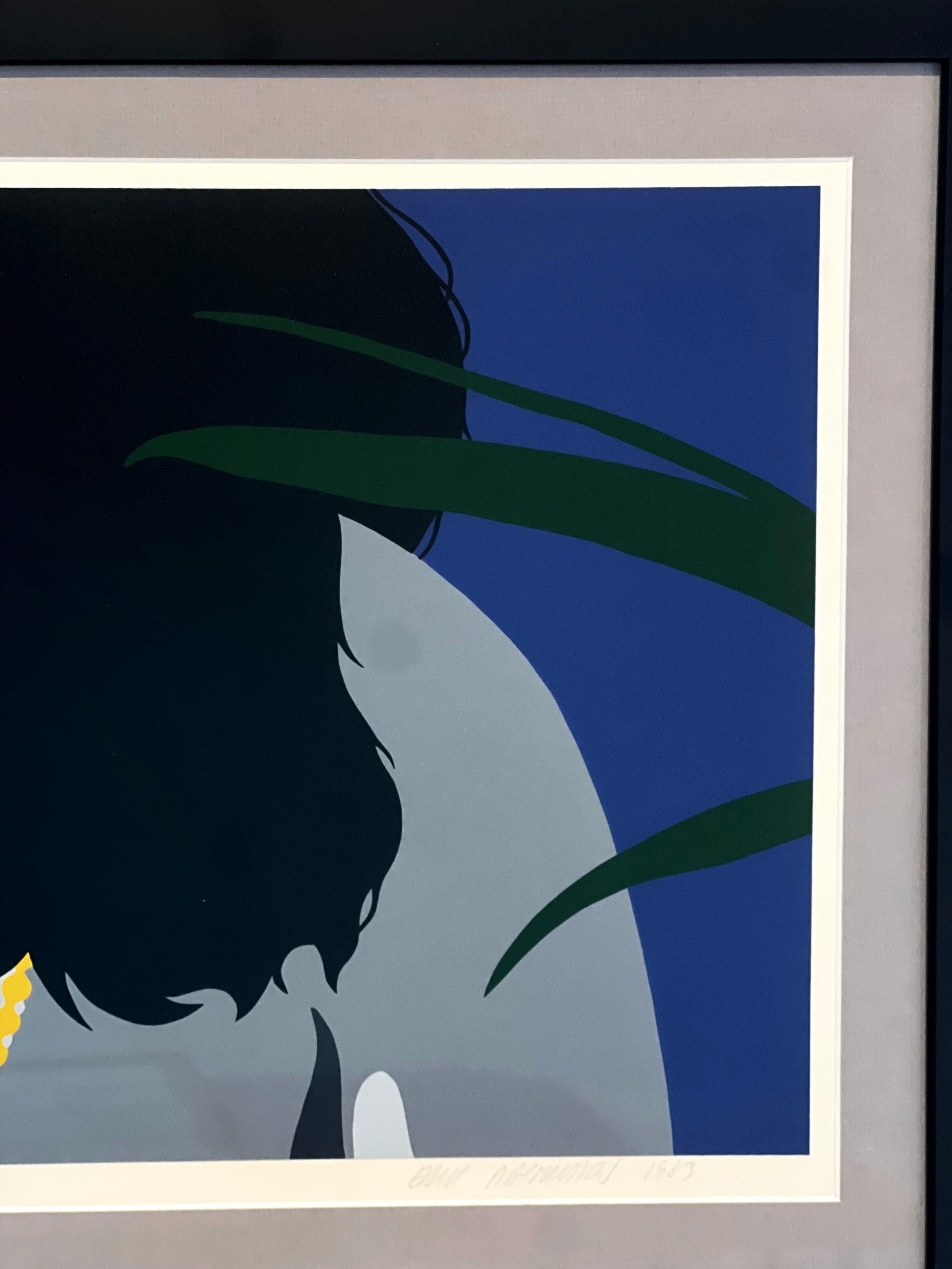 Erik Rasmussen Composition Lithograph, Denmark 1983 For Sale 2