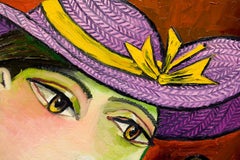 Cubist Woman Reading Letter