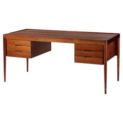 Erik Risager-Hansen Danish Rosewood Desk, c1960s