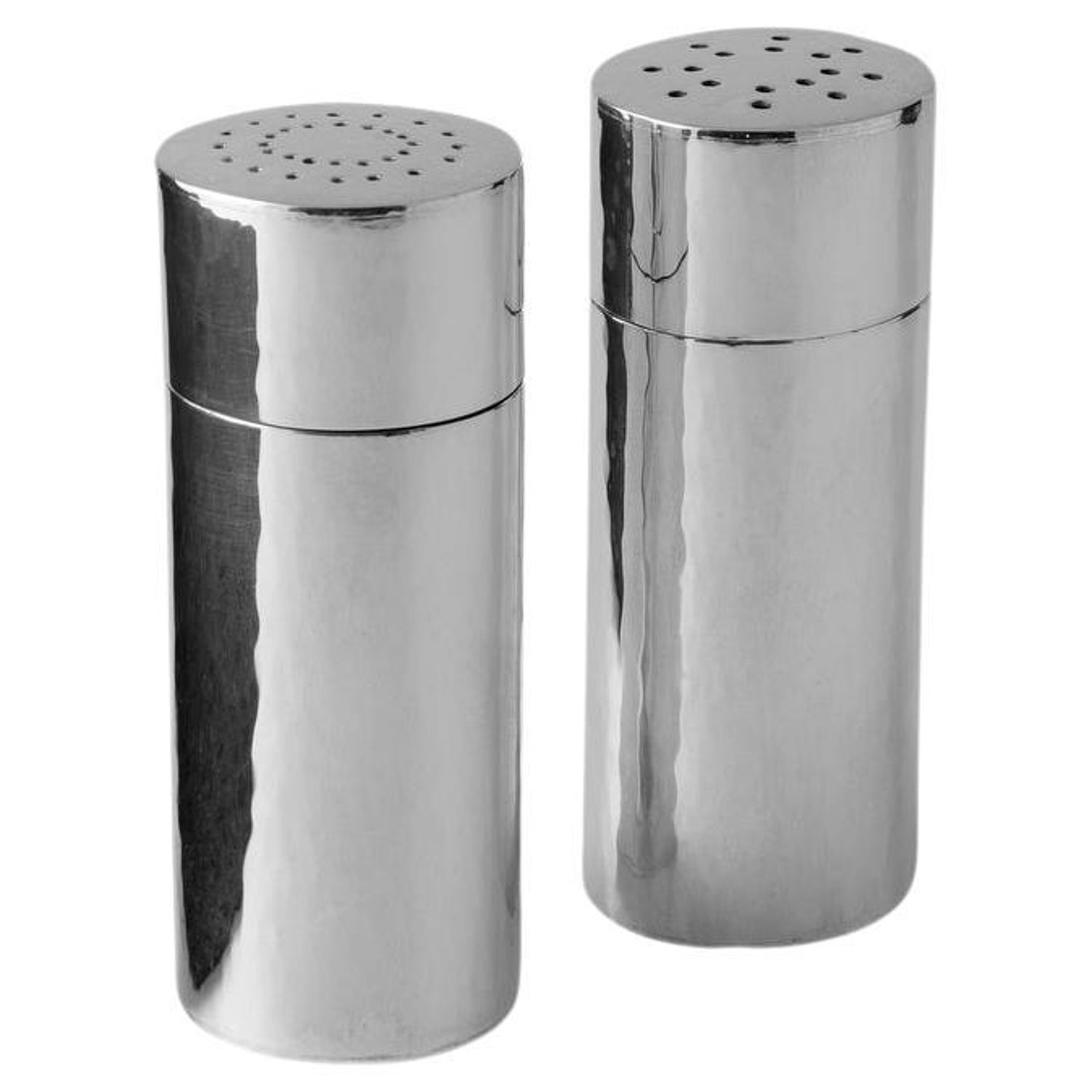 Elsa Peretti® Thumbprint salt and pepper shakers. Silver. | Tiffany & Co.