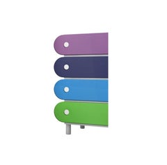 Erik Small Wardrobe in Powder-Coated Aluminum by altreforme