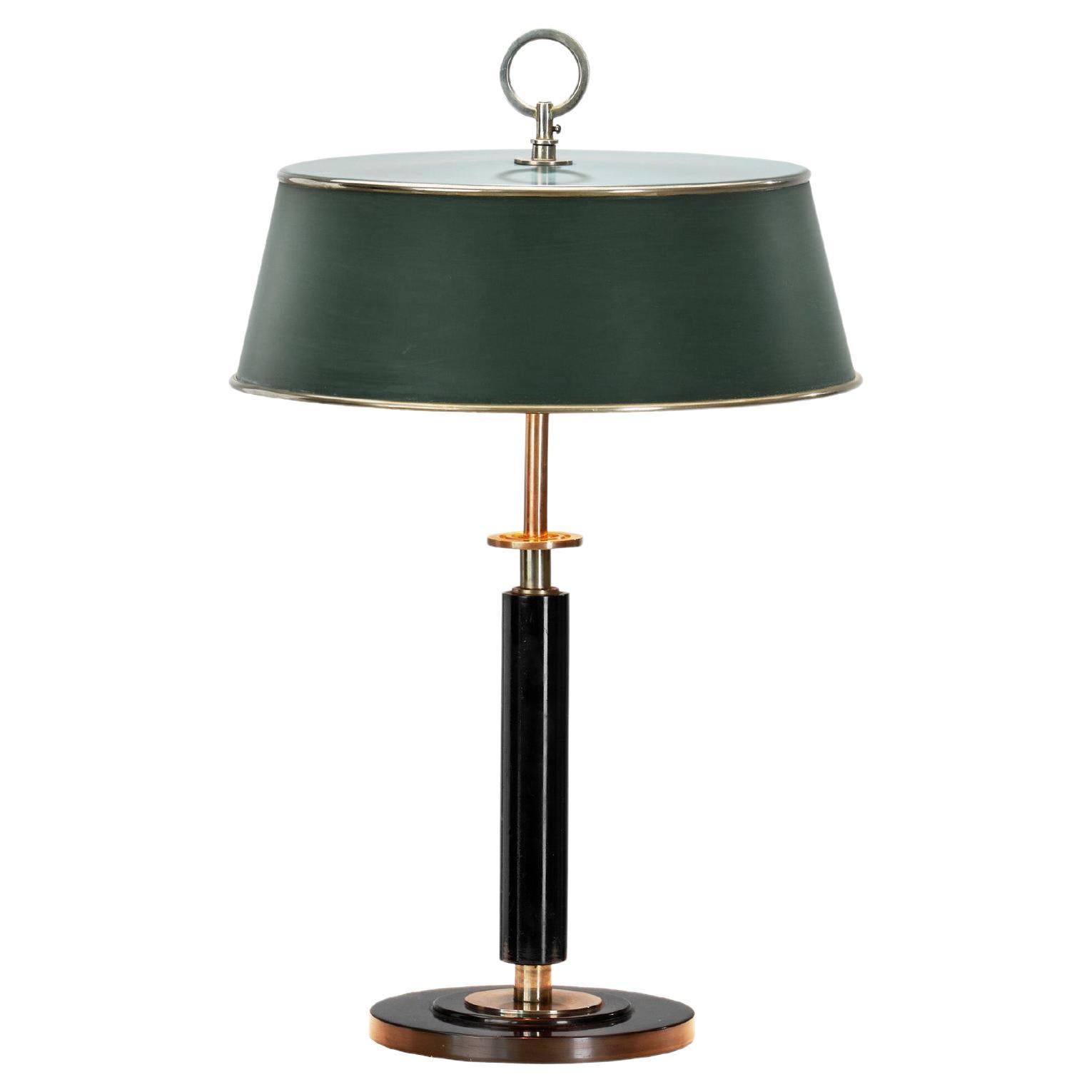 Erik Tidstrand Model "27524" Table Lamp for Nordiska Kompaniet, Sweden 1930s For Sale