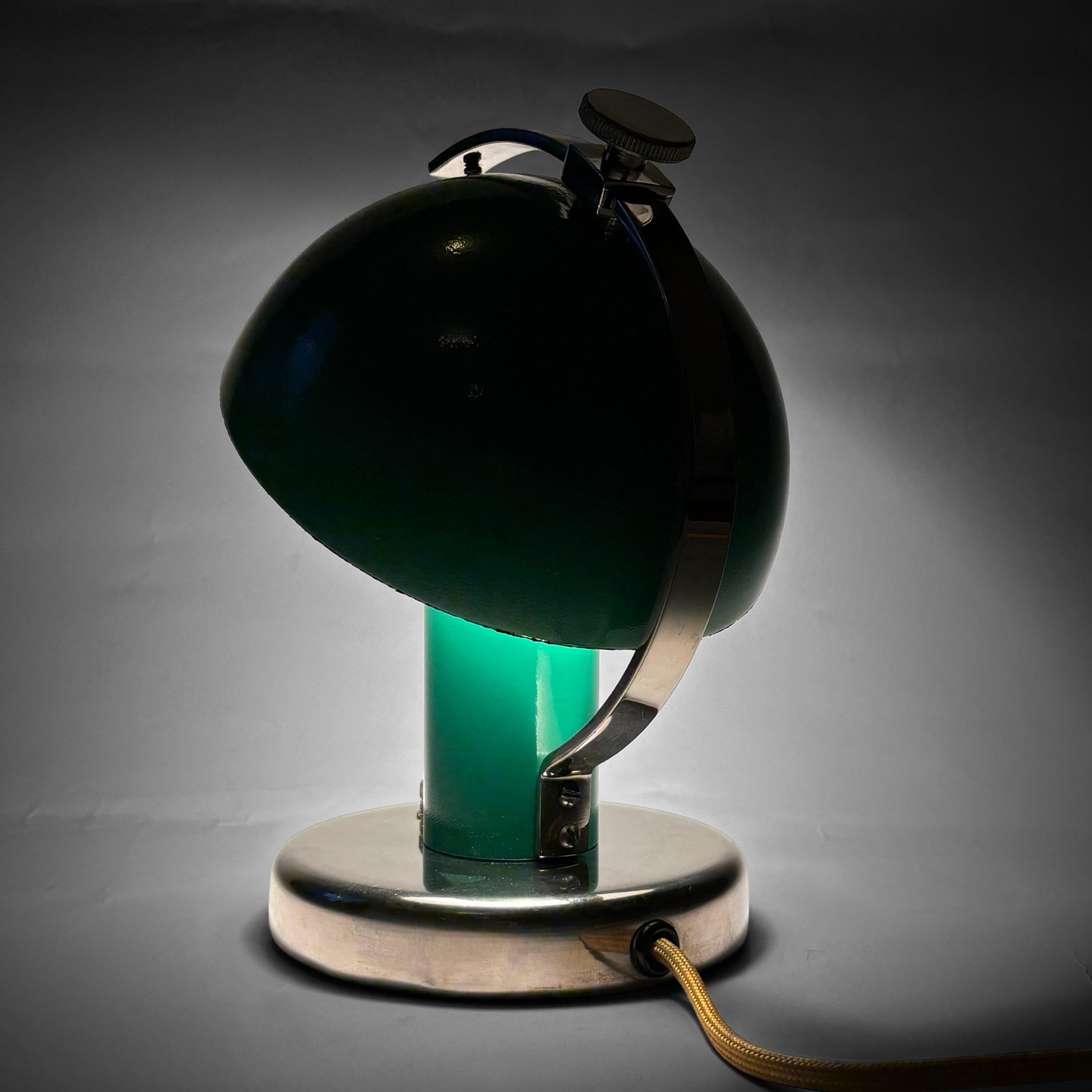 Erik Tidstrand, lampe de table moderniste 29379, Nordiska Kompaniet, Suède, années 1930 en vente 1