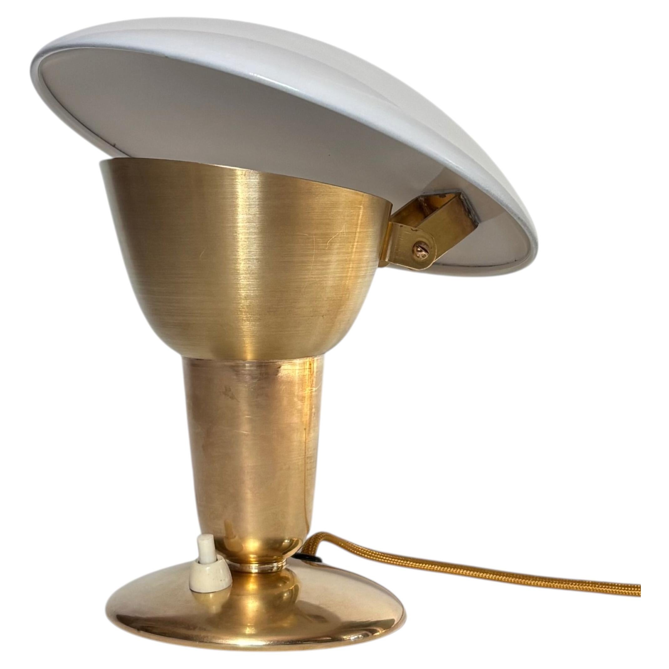 Erik Tidstrand, modernist table lamp 31032, Nordiska Kompaniet, Sweden, 1940s