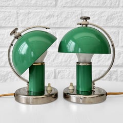 Erik Tidstrand, modernist table lamps 29379, Nordiska Kompaniet, Sweden, 1930s