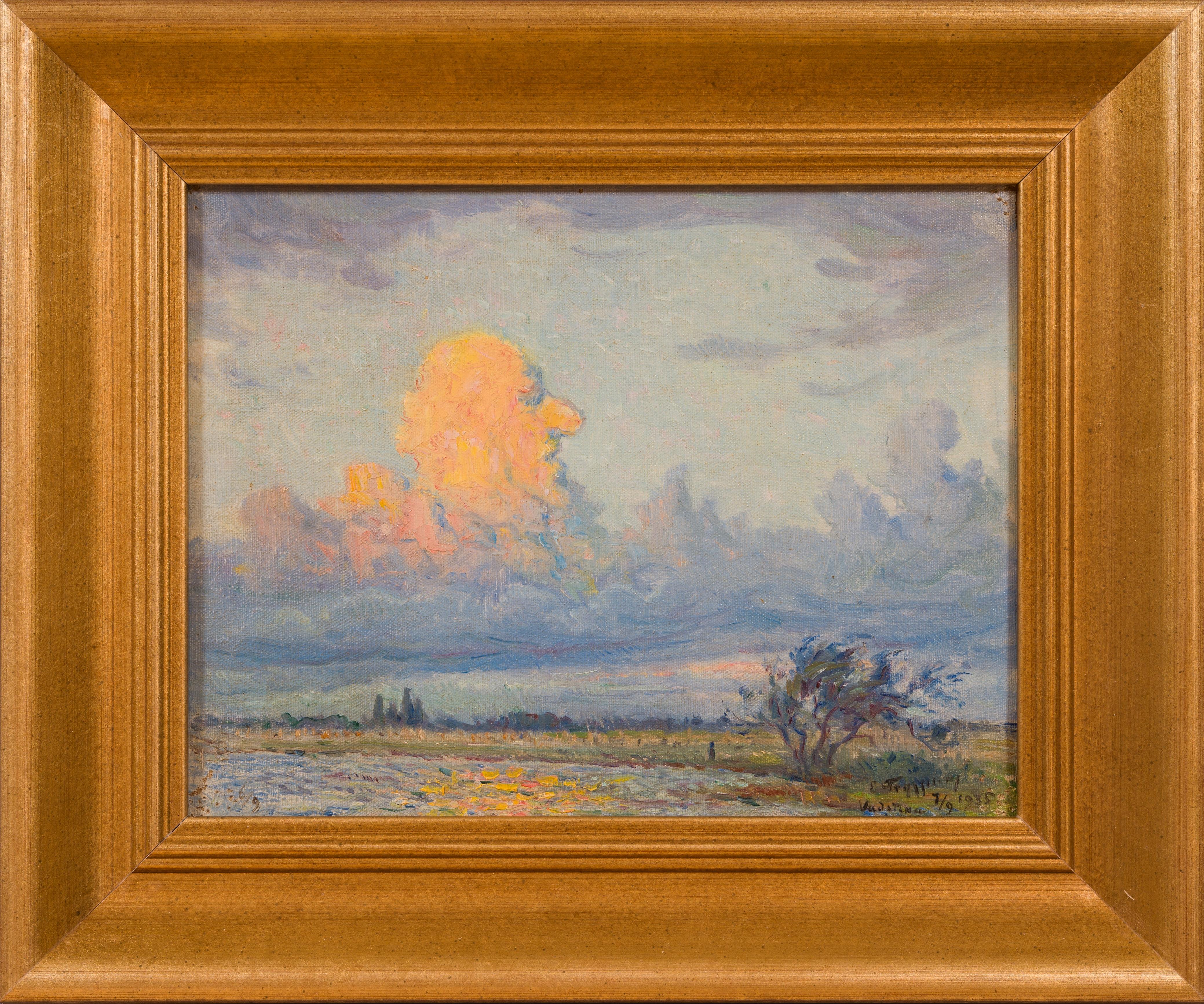 Cloud Study over Lake Vättern, Vadstena
