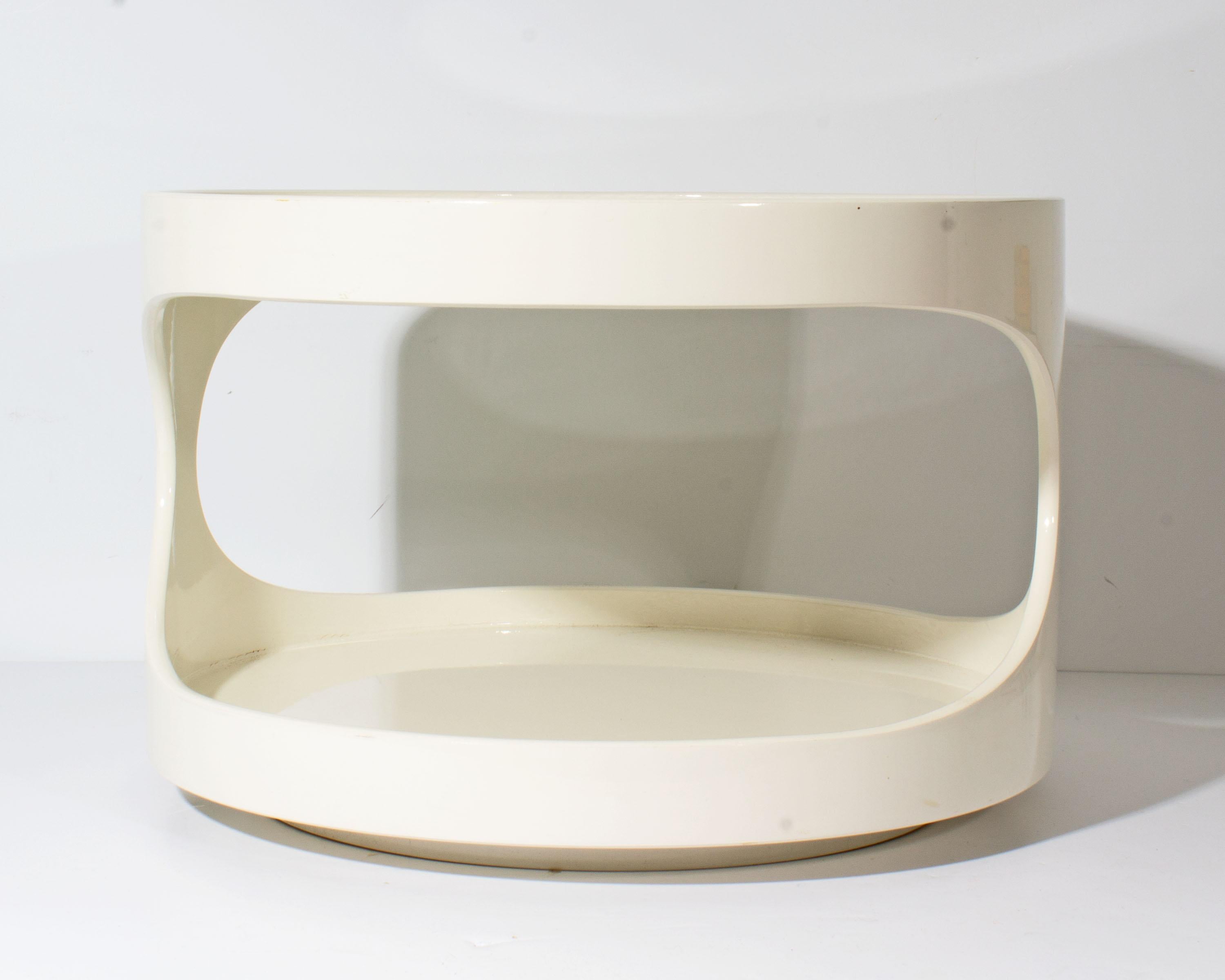 Plastic Erik Van Buijtenen Nebu Holland Space Age Accent Table