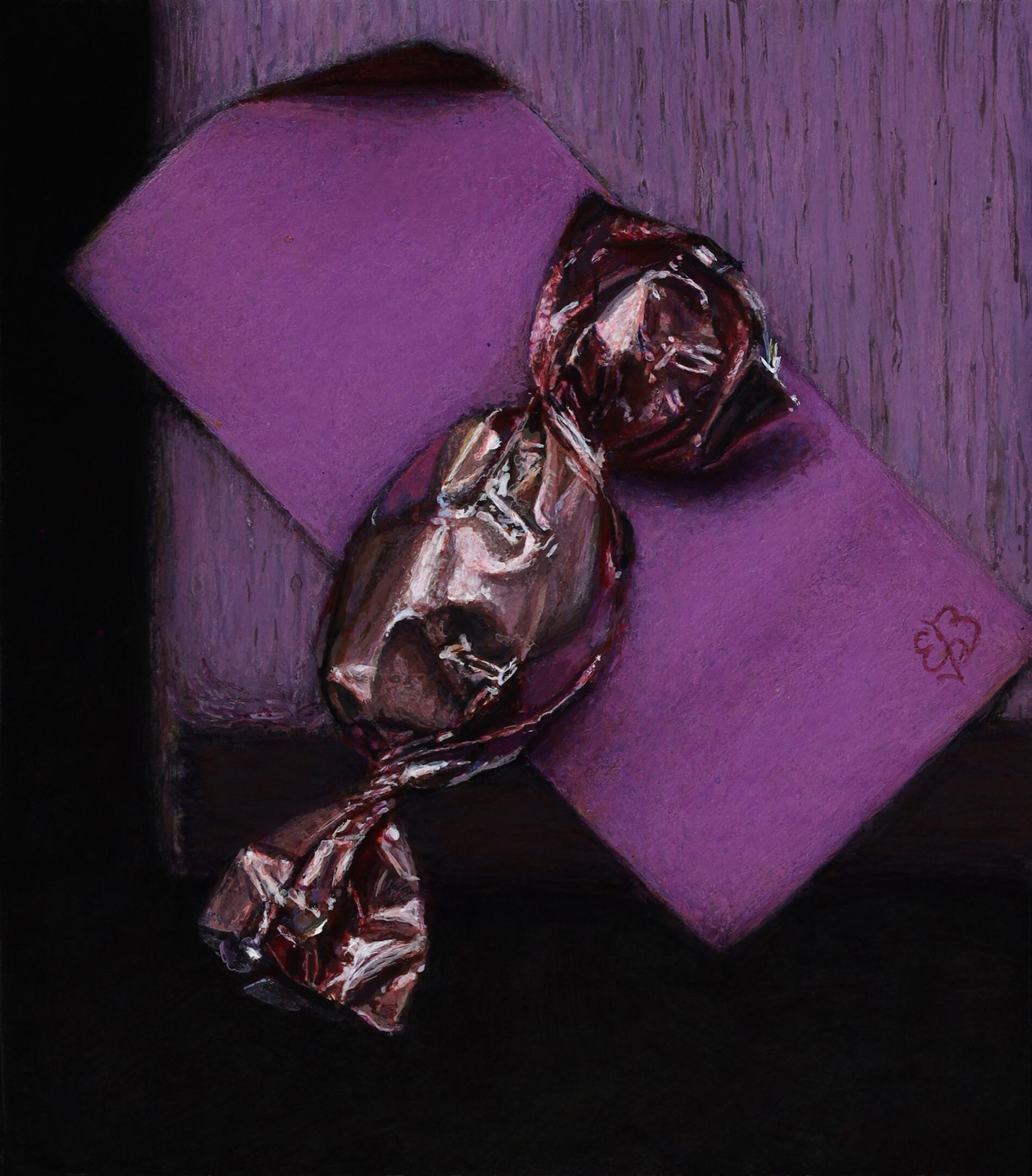 Erschöpft - 21. Jahrhundert Zeitgenössisches realistisches Stilleben eines Vogels