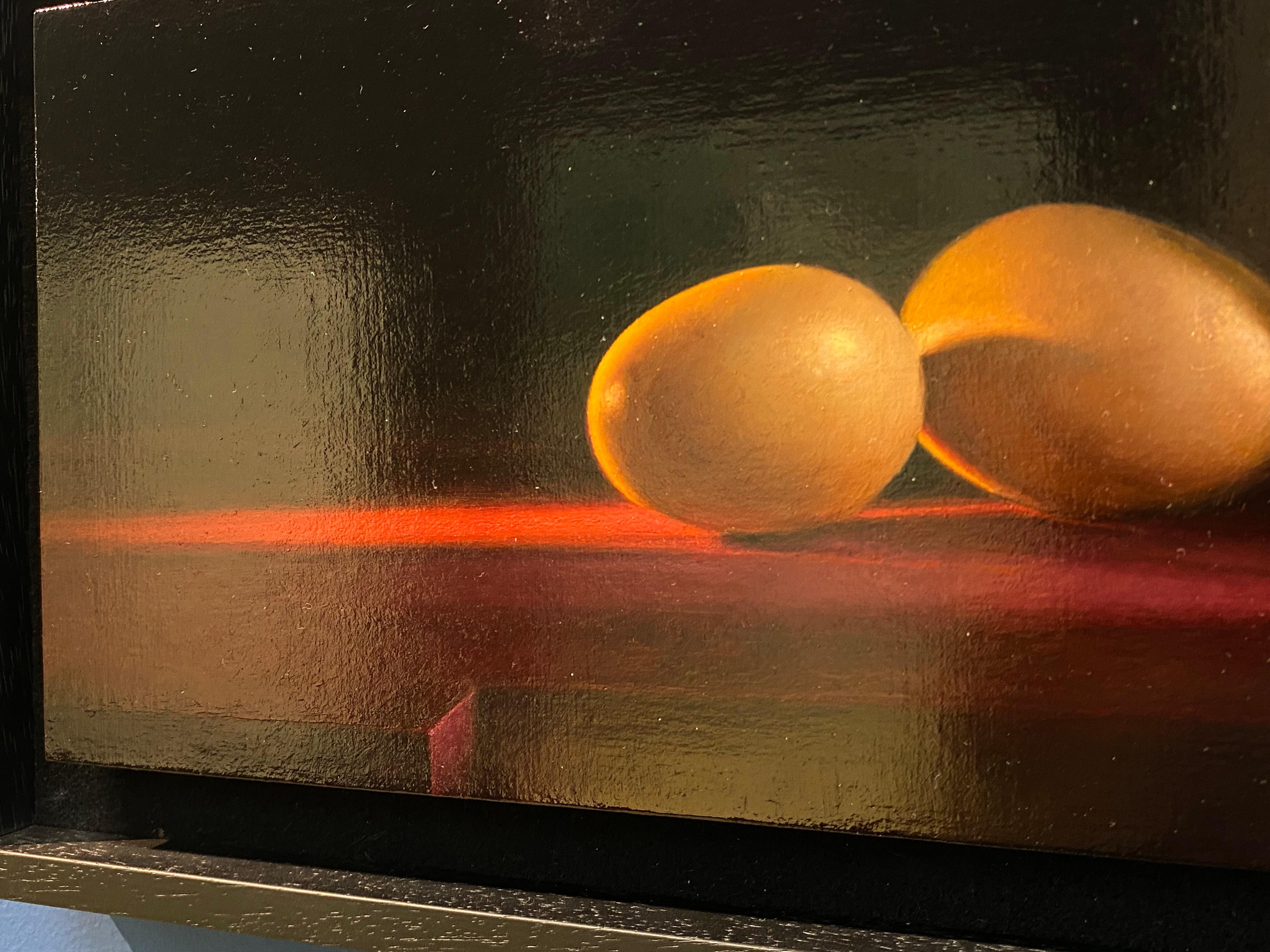 Lemniscate - Natura morta realistica contemporanea del 21° secolo - Still-Life Painting Nero di Erik van de Beek