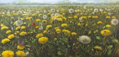 Blooming - Contemporaneo del XXI secolo  Paesaggio olandese raffigurante un campo di fiori