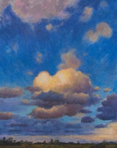 Head in the Clouds - 21st Century Contemporary Dutch Landscape painting