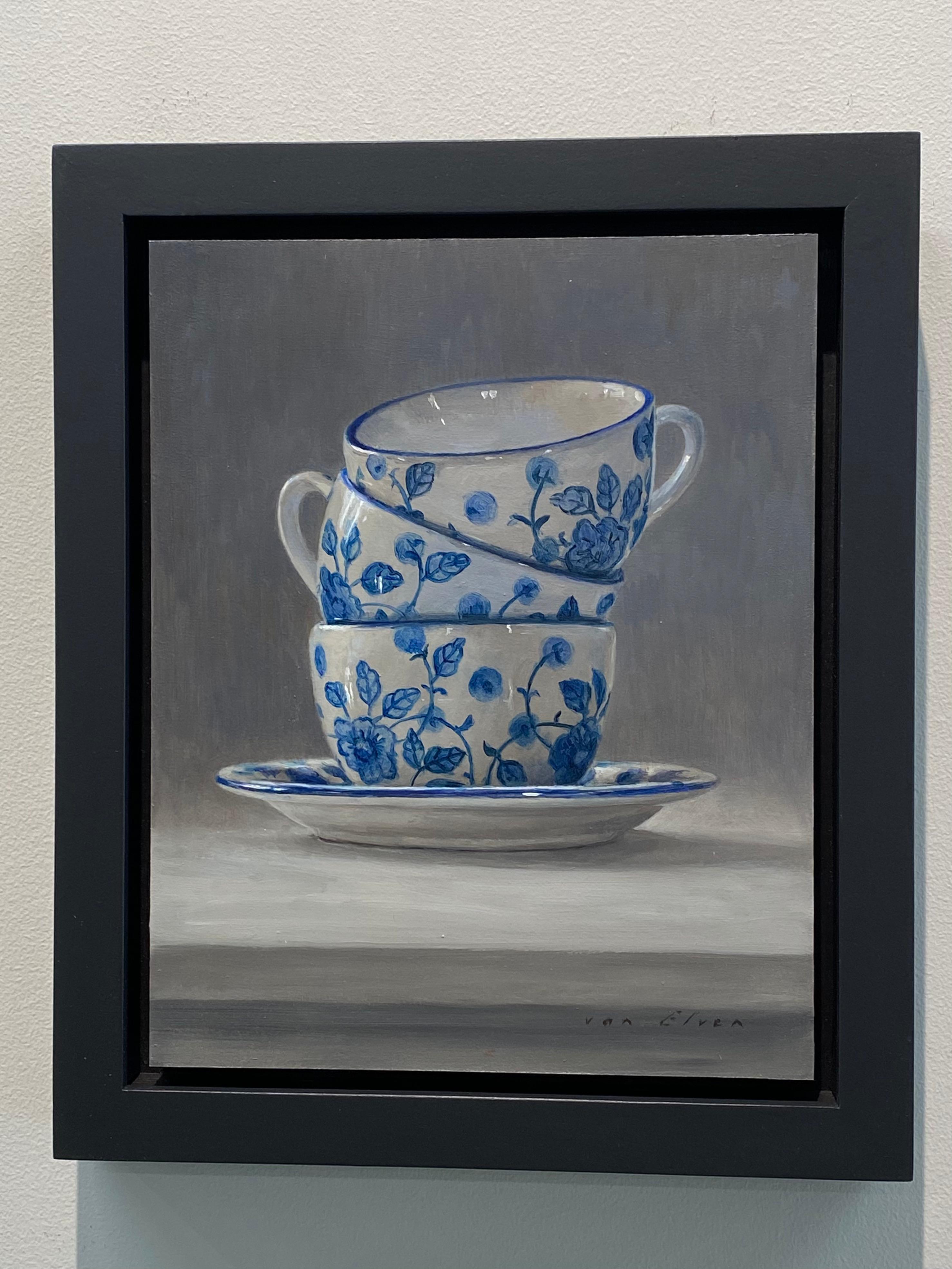 tea cup painting