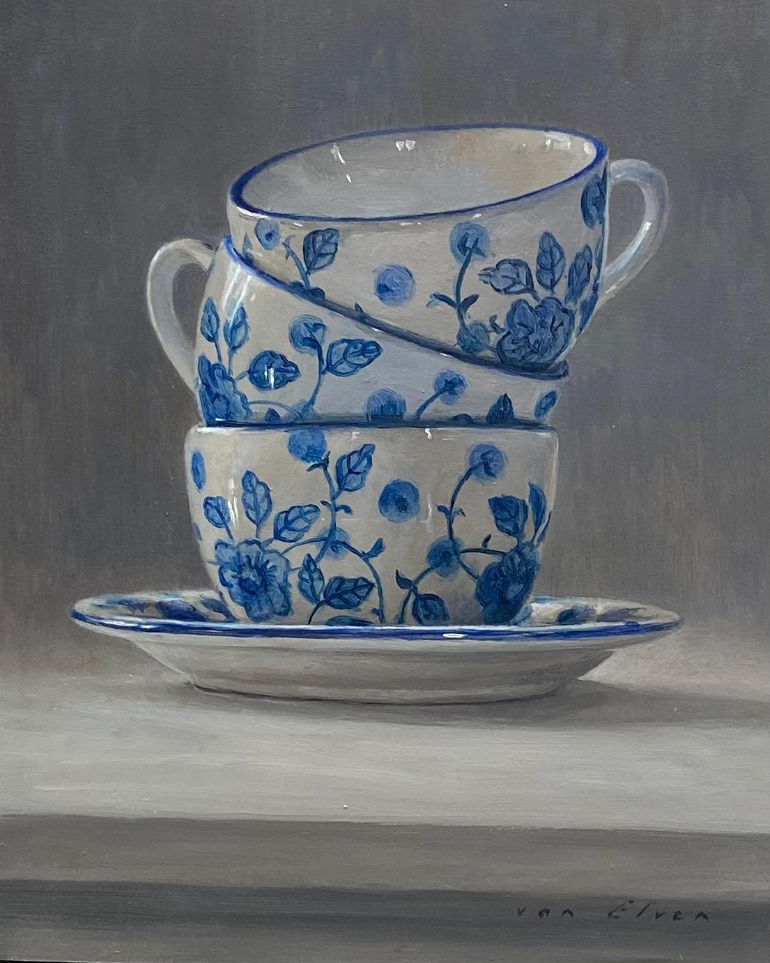 paintings of tea cups