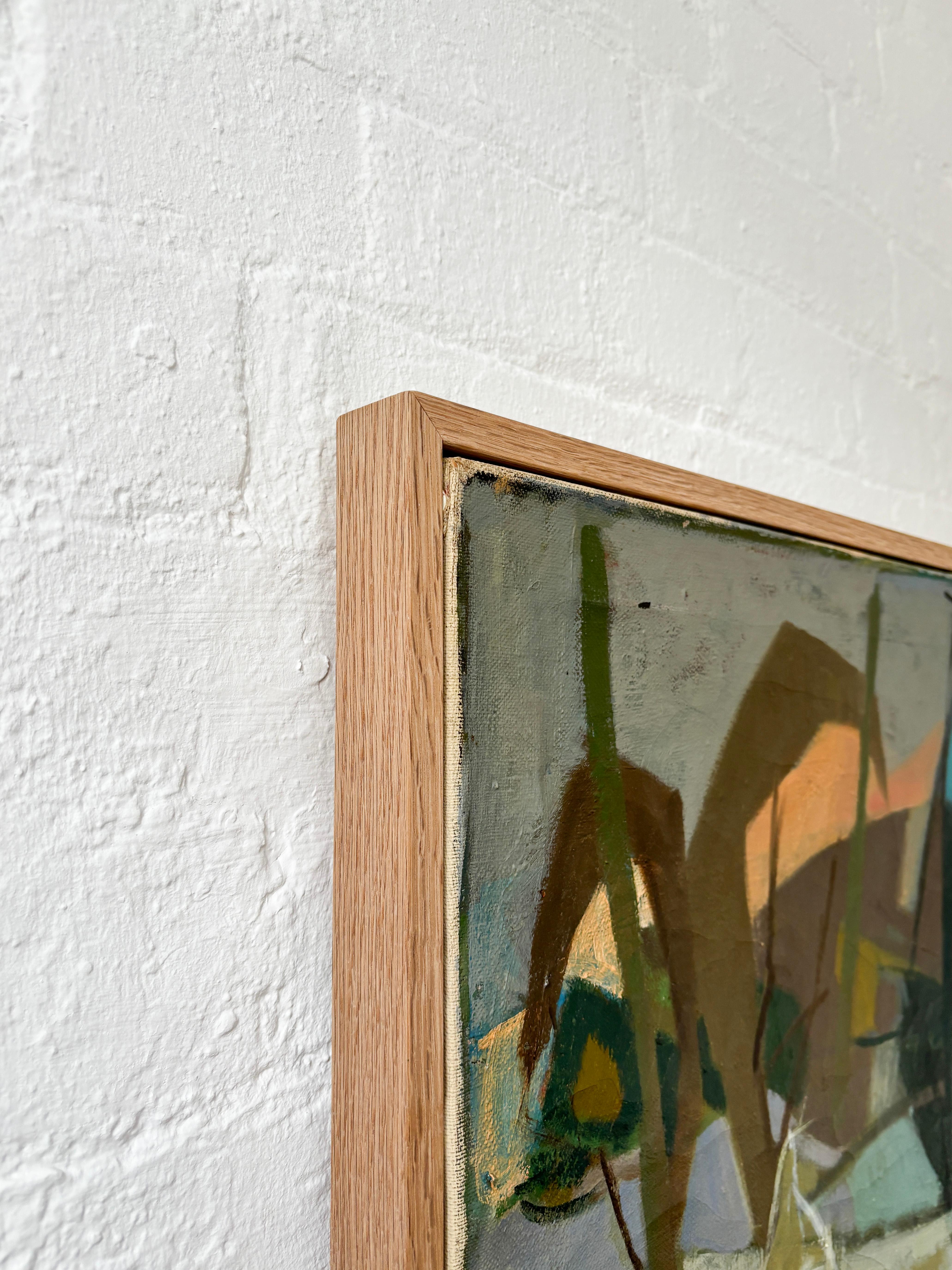 Huile sur toile, Hiver dans la forêt, Erik Walter Persson, 1956 en vente 8